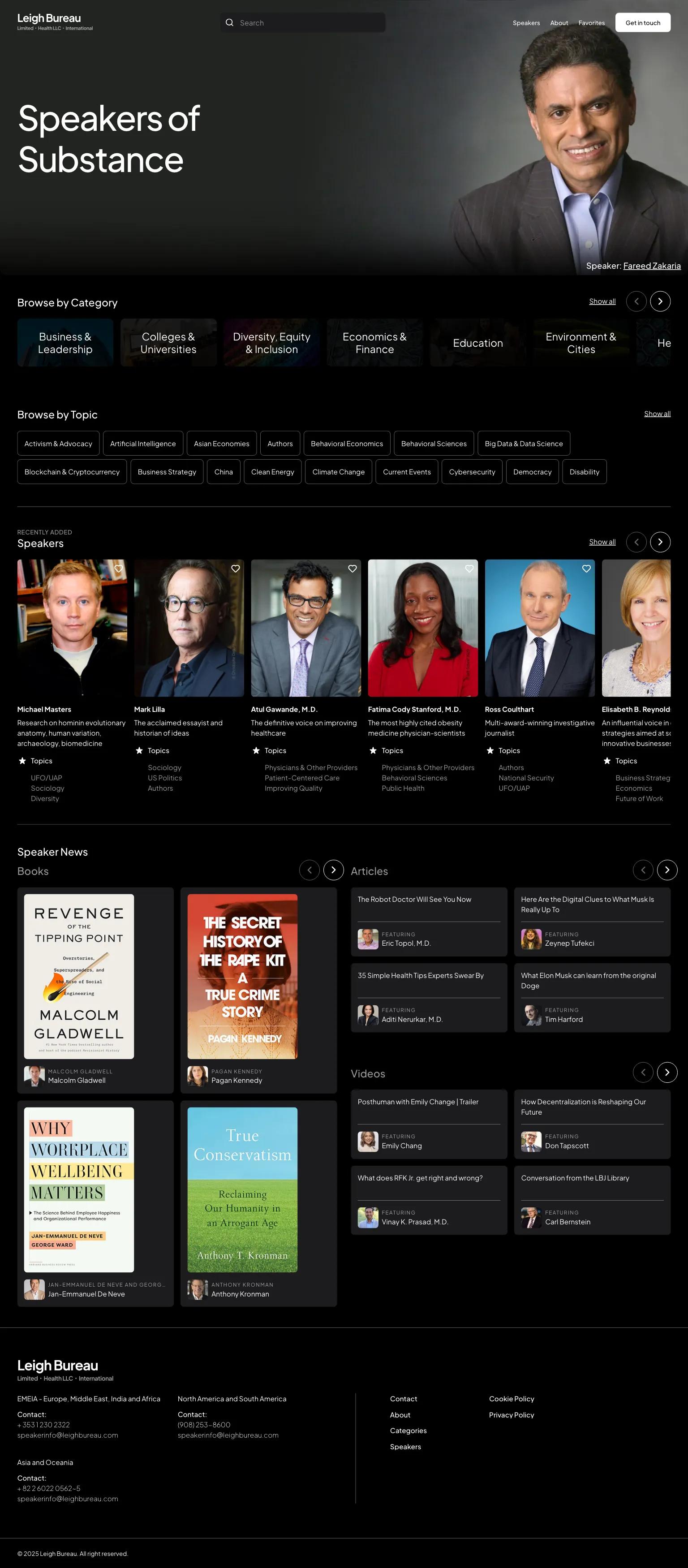 Leigh Bureau screenshot