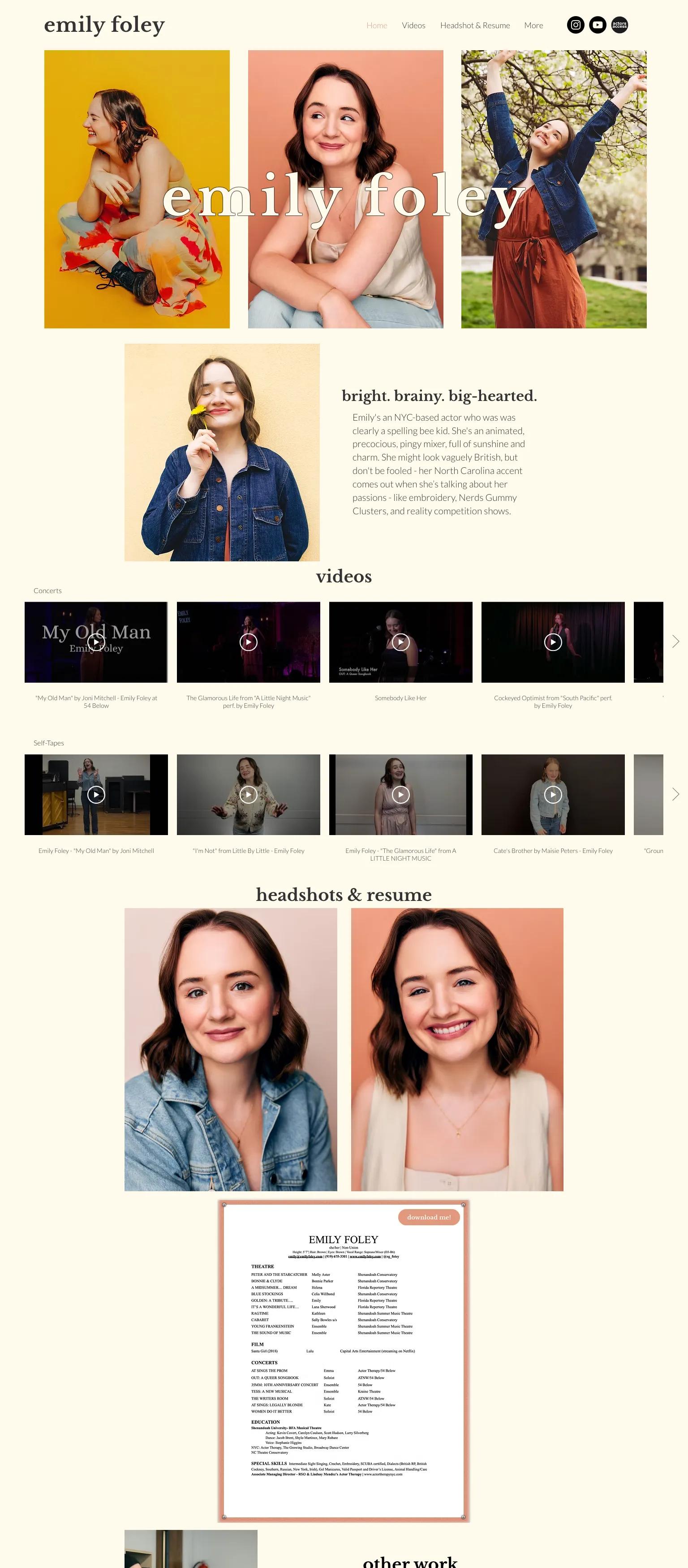 Emily Foley screenshot