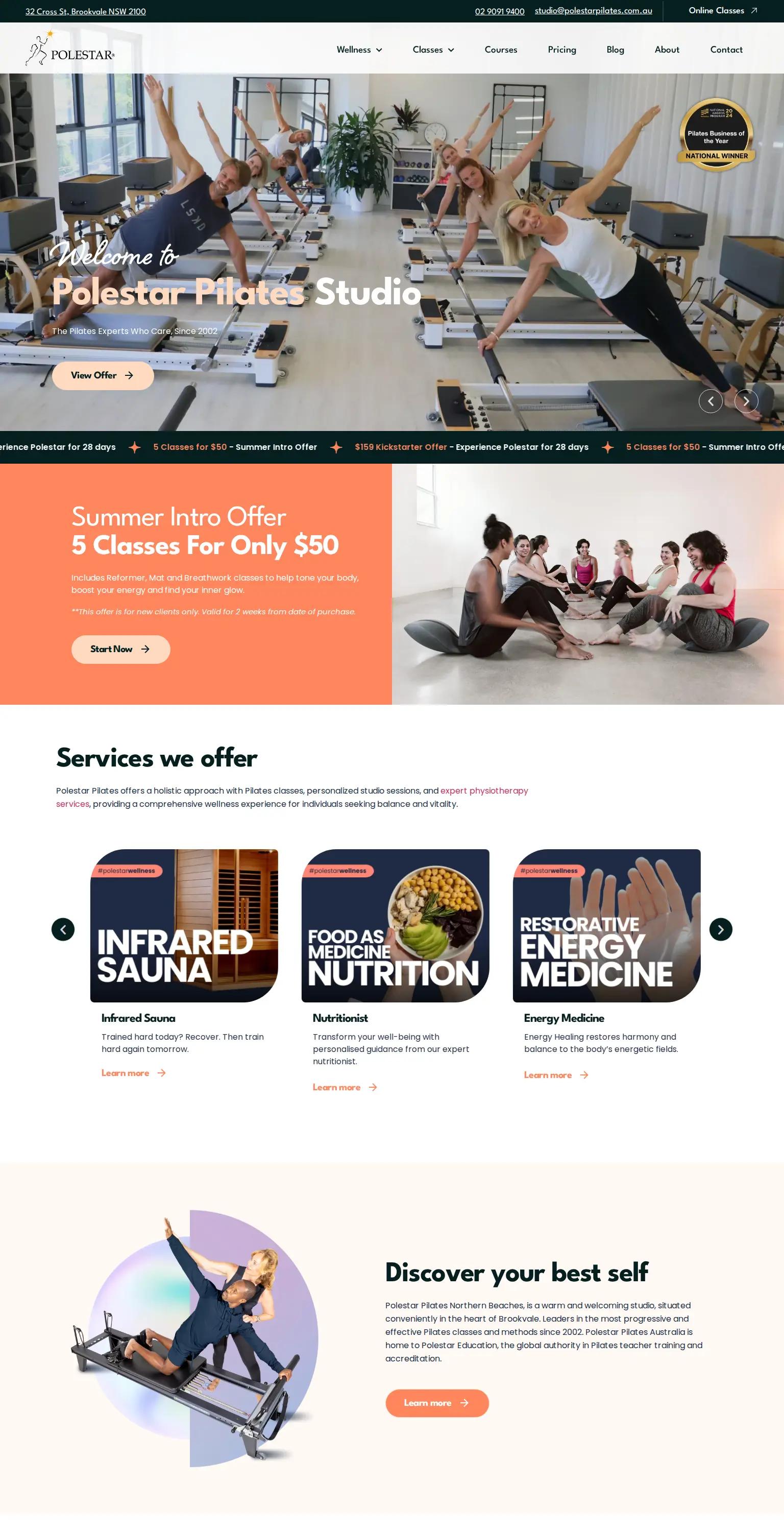 Polestar Pilates screenshot