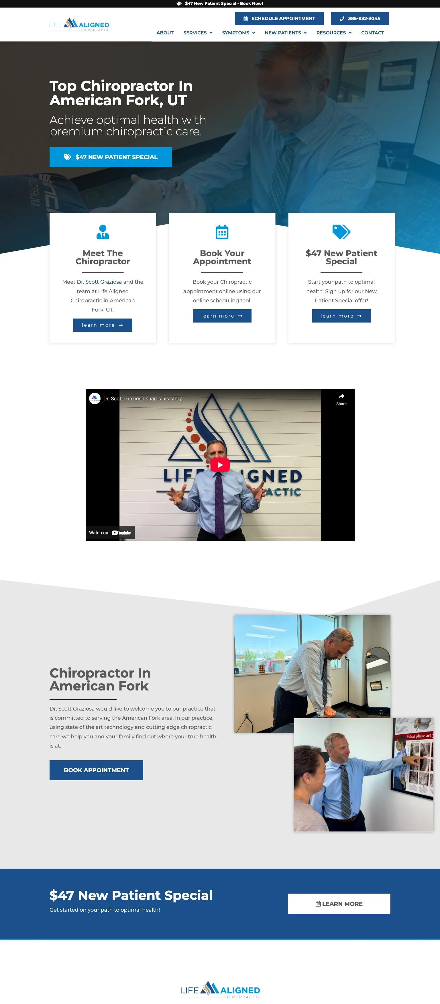 Life Aligned Chiropractic screenshot