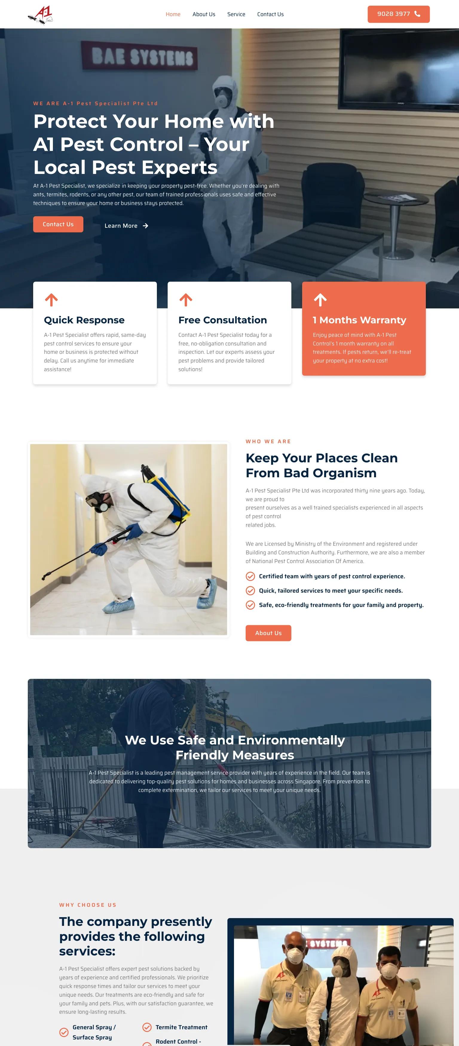 A-1 Pest Specialist screenshot