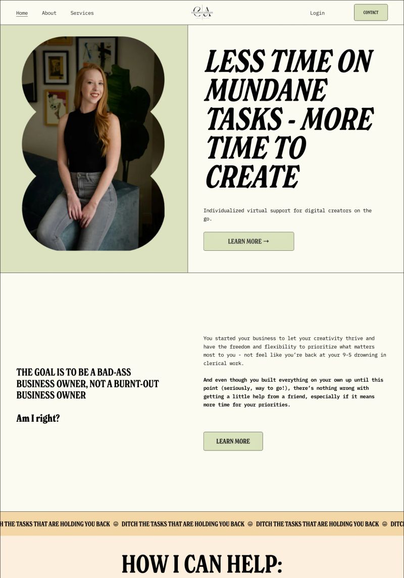 Courtney Adrian VA screenshot