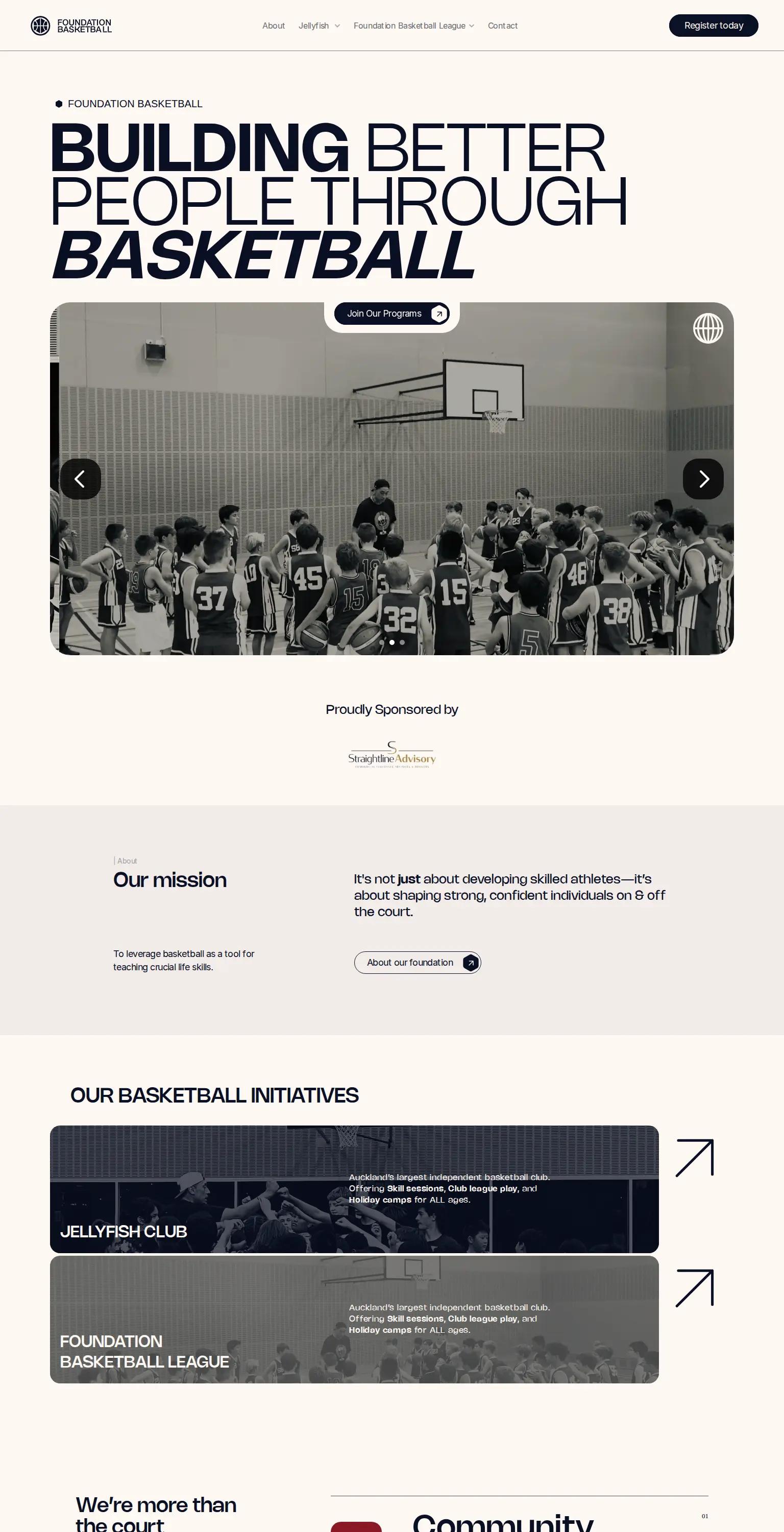 Foundation Basketball screenshot