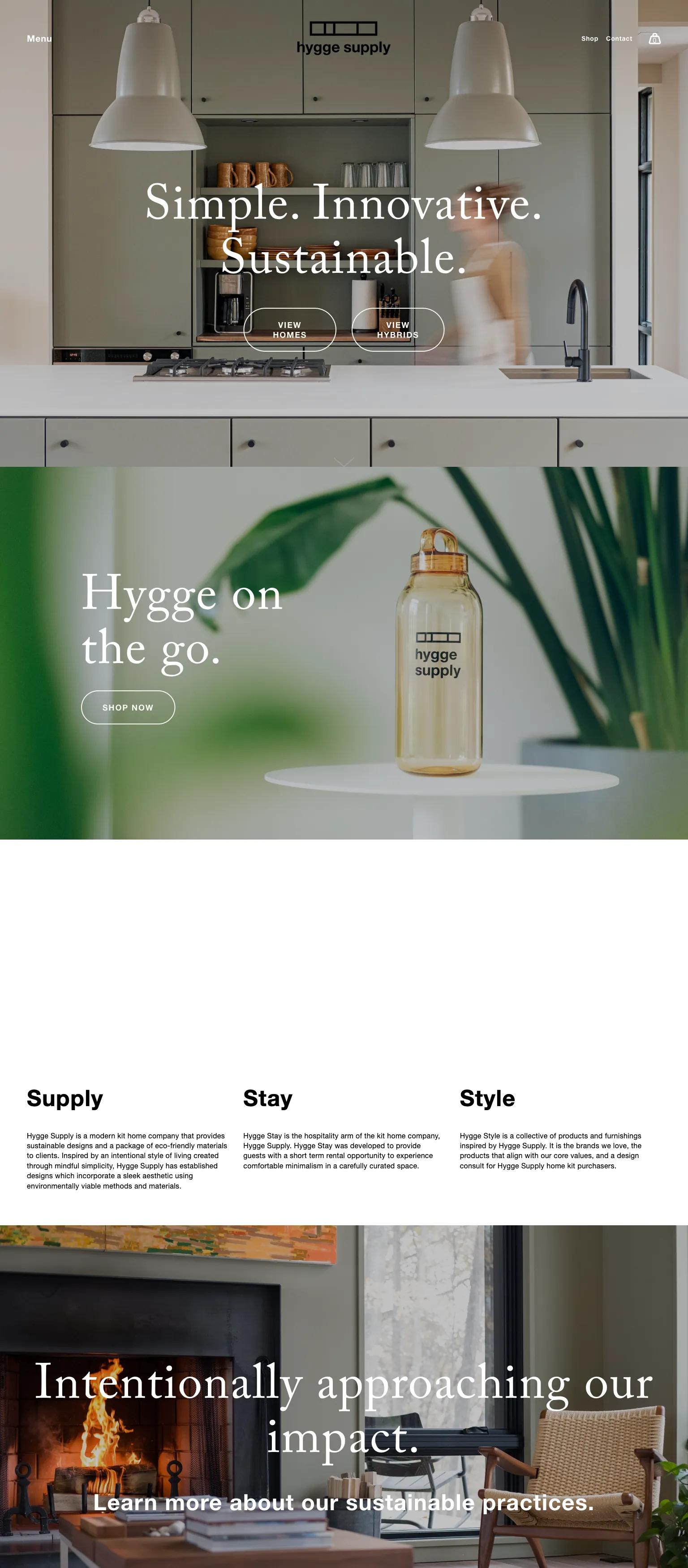 Hygge Supply screenshot