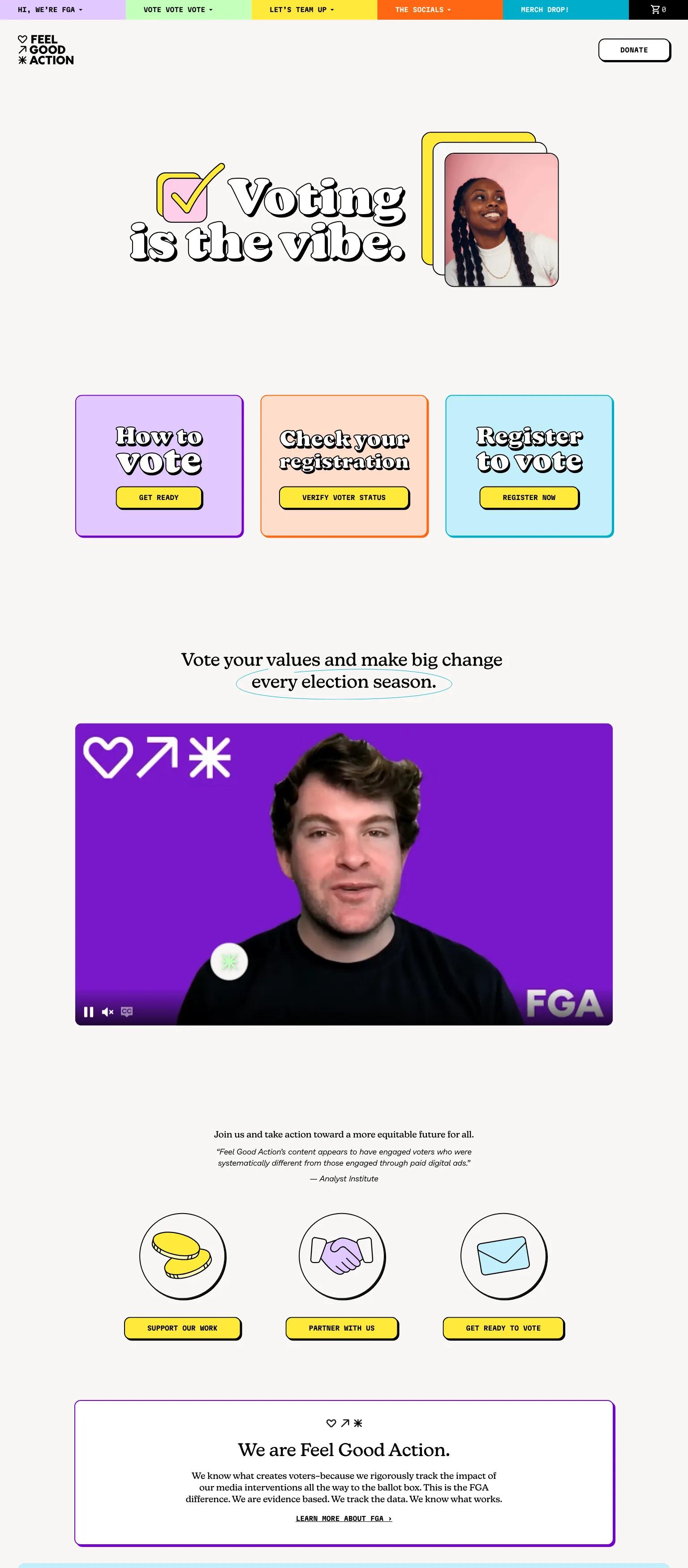 Feel Good Action screenshot