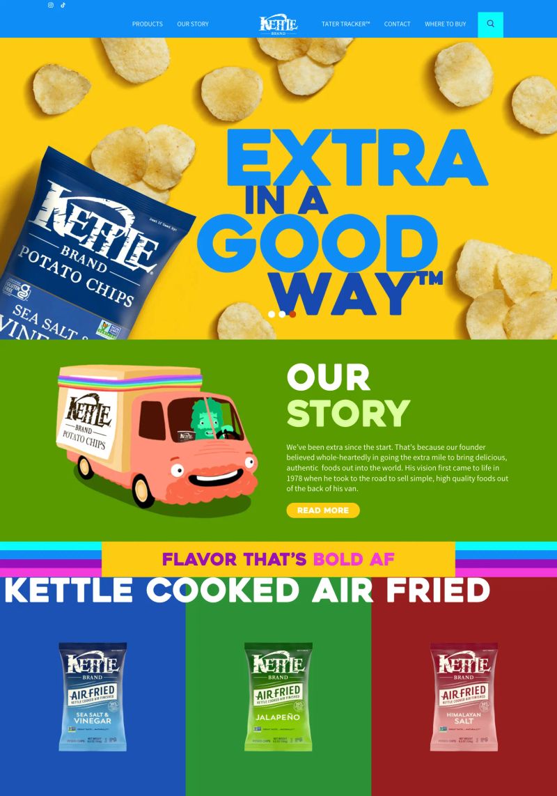 Kettle Brand screenshot