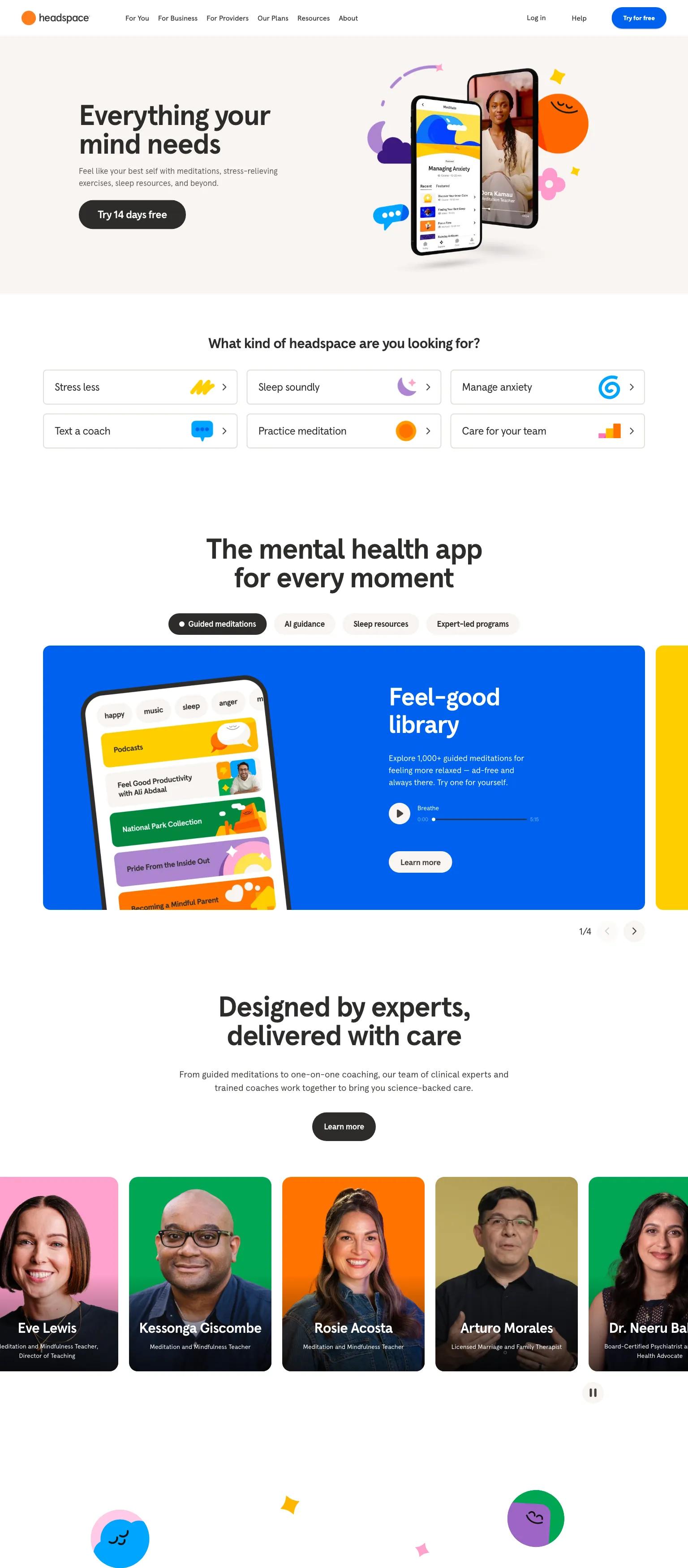 Headspace screenshot