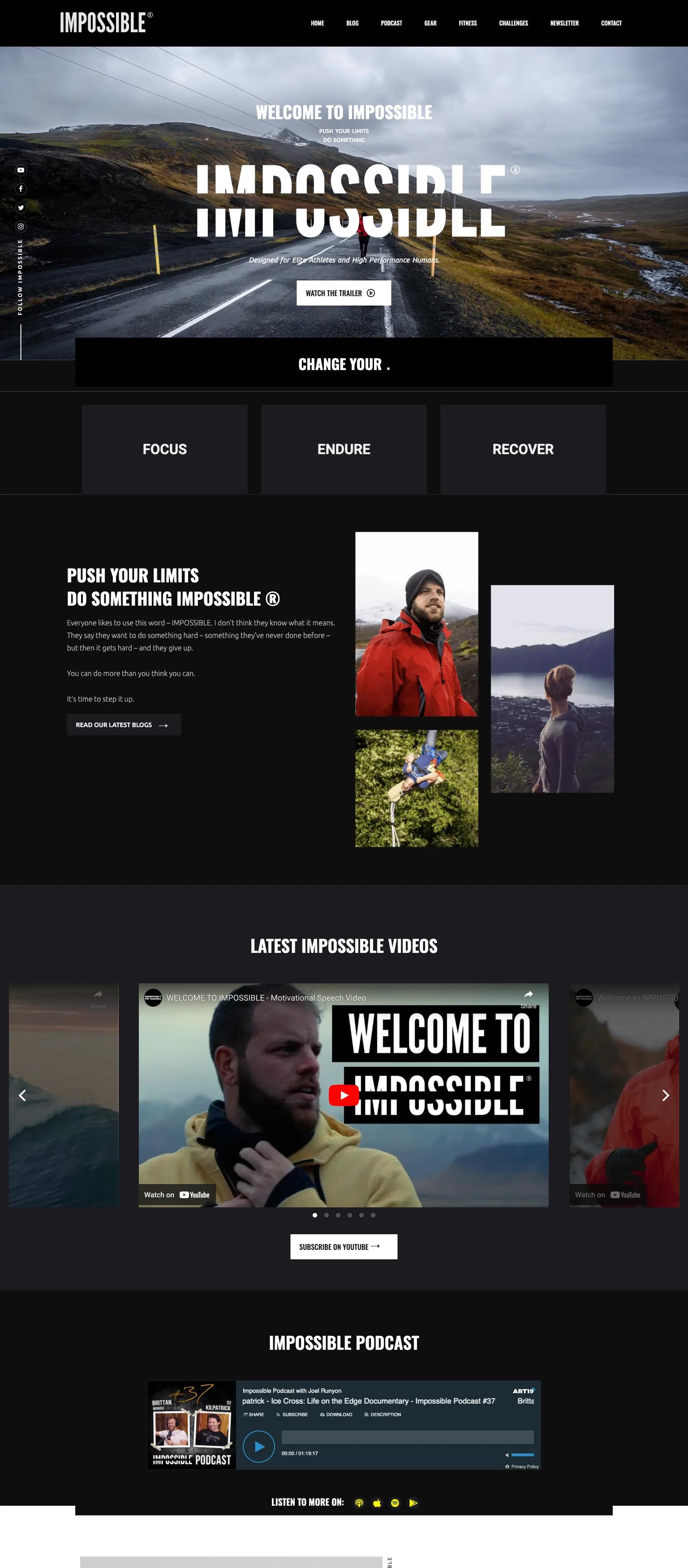 IMPOSSIBLE (Fitness Content) screenshot