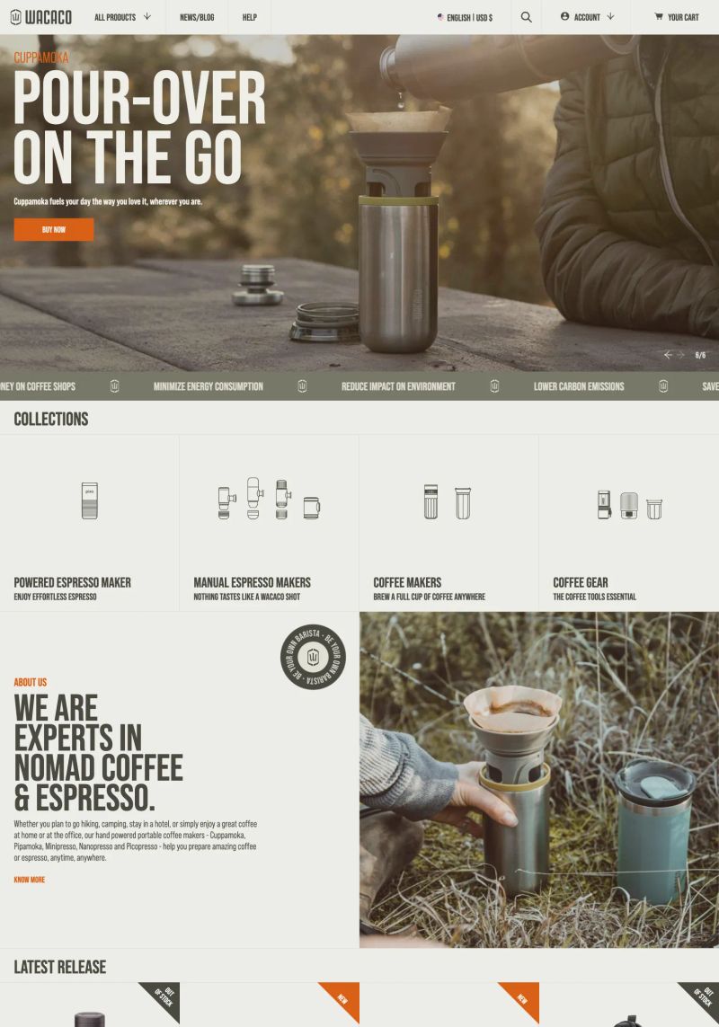 Wacaco screenshot
