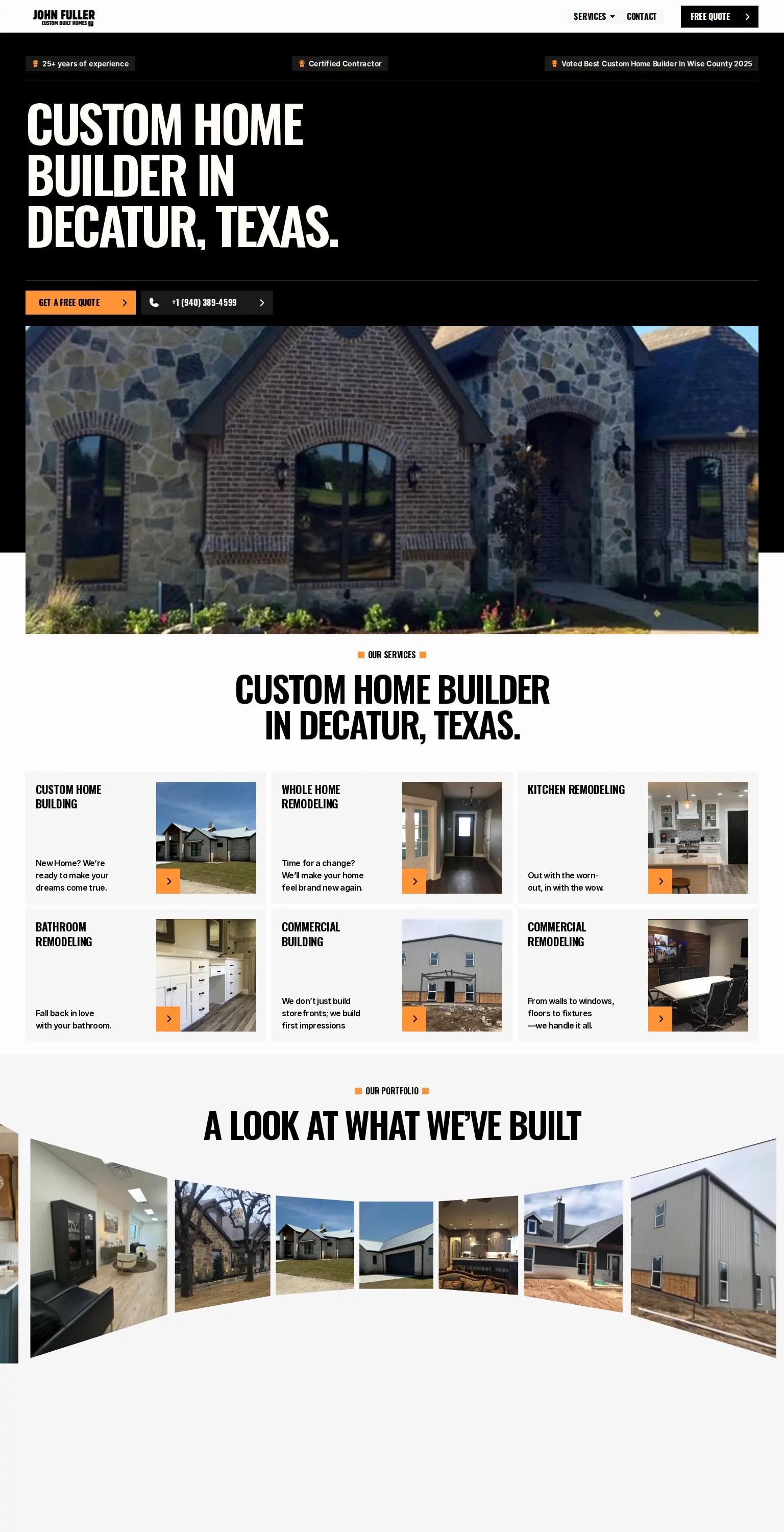 John Fuller Homes screenshot