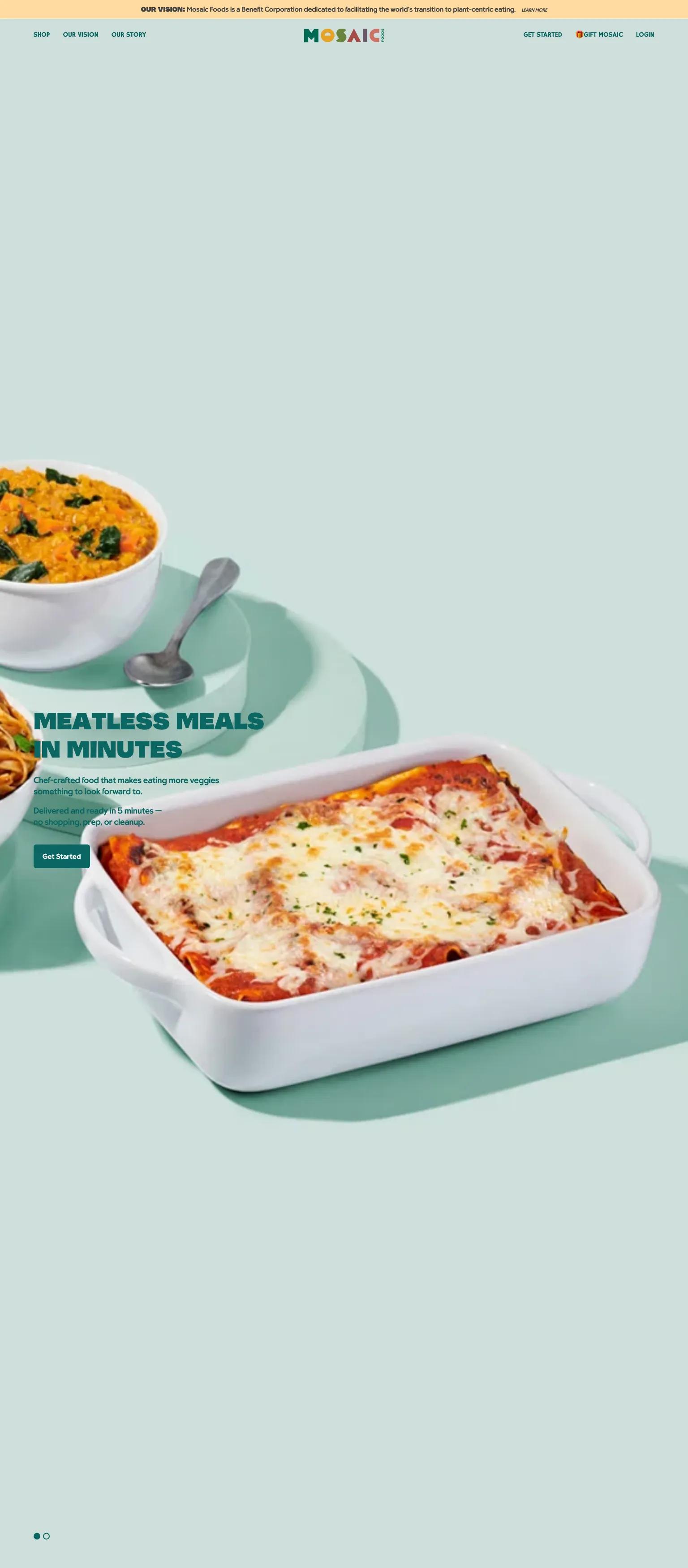 Mosaic Foods screenshot