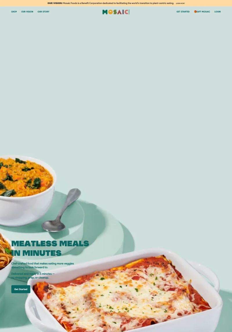 Mosaic Foods screenshot