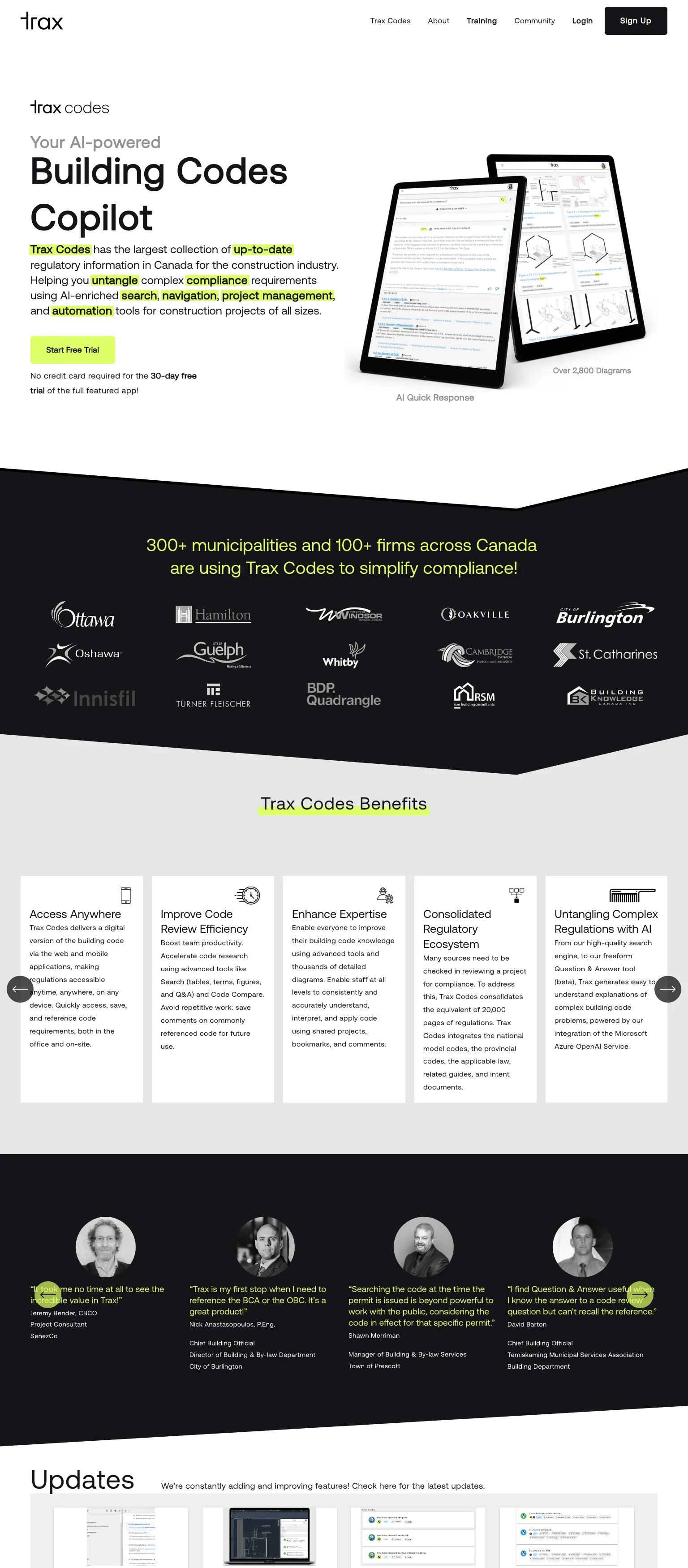 Trax Codes screenshot