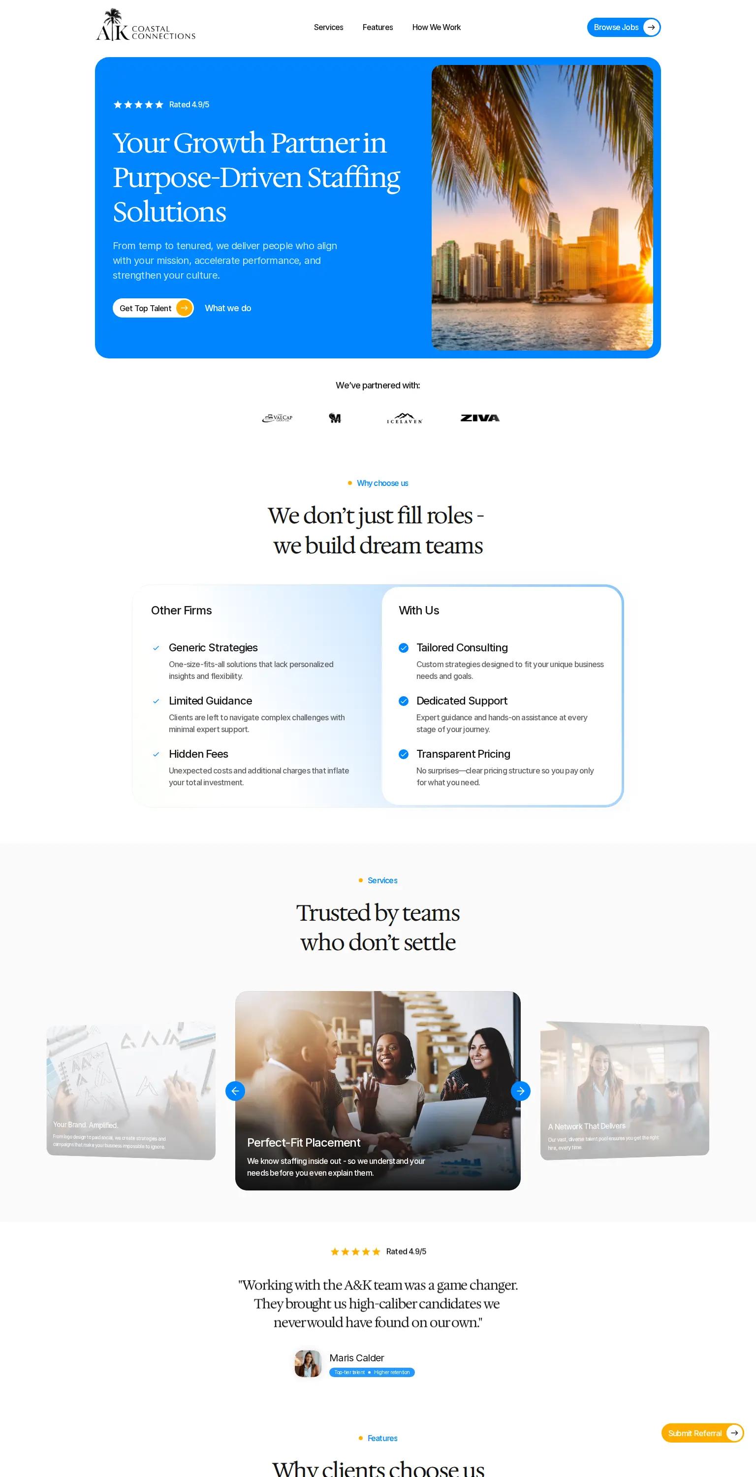 A&K Coastal Connections screenshot