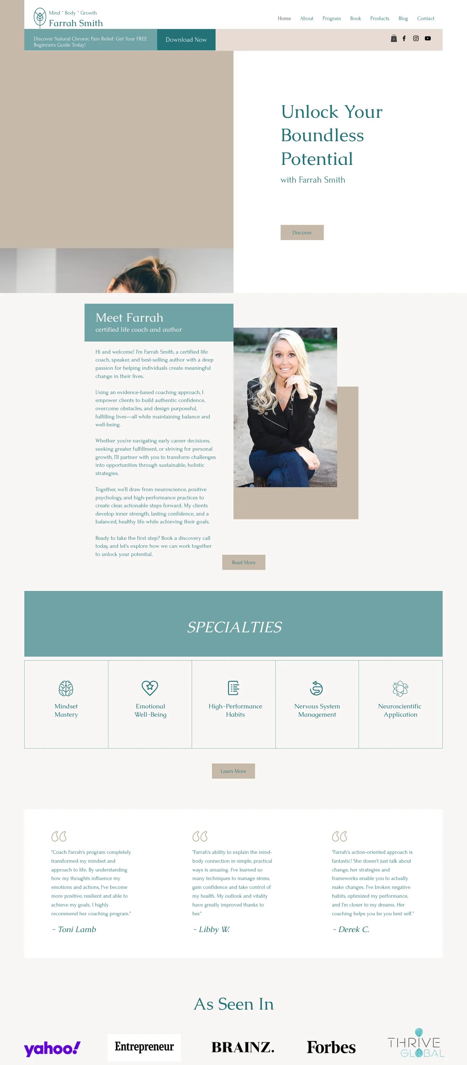 Coach Farrah Smith screenshot