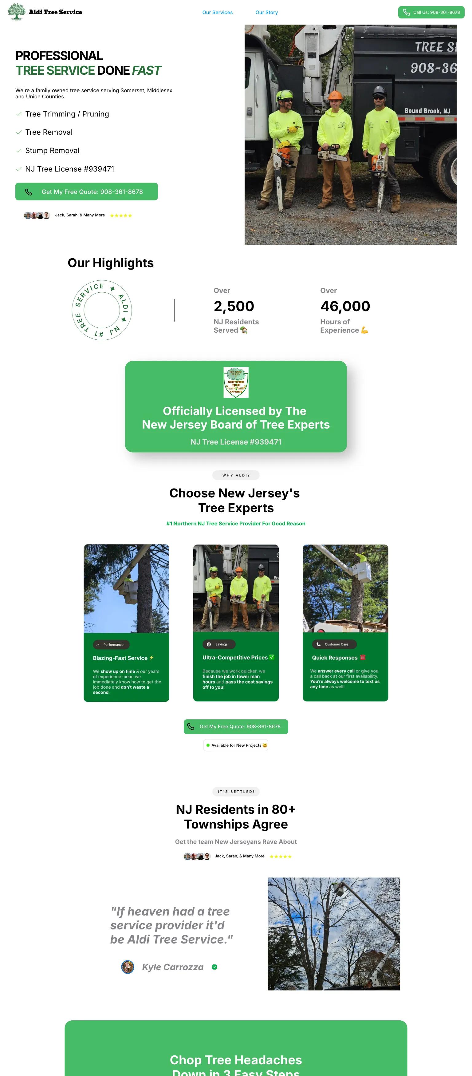 Aldi Tree Service screenshot