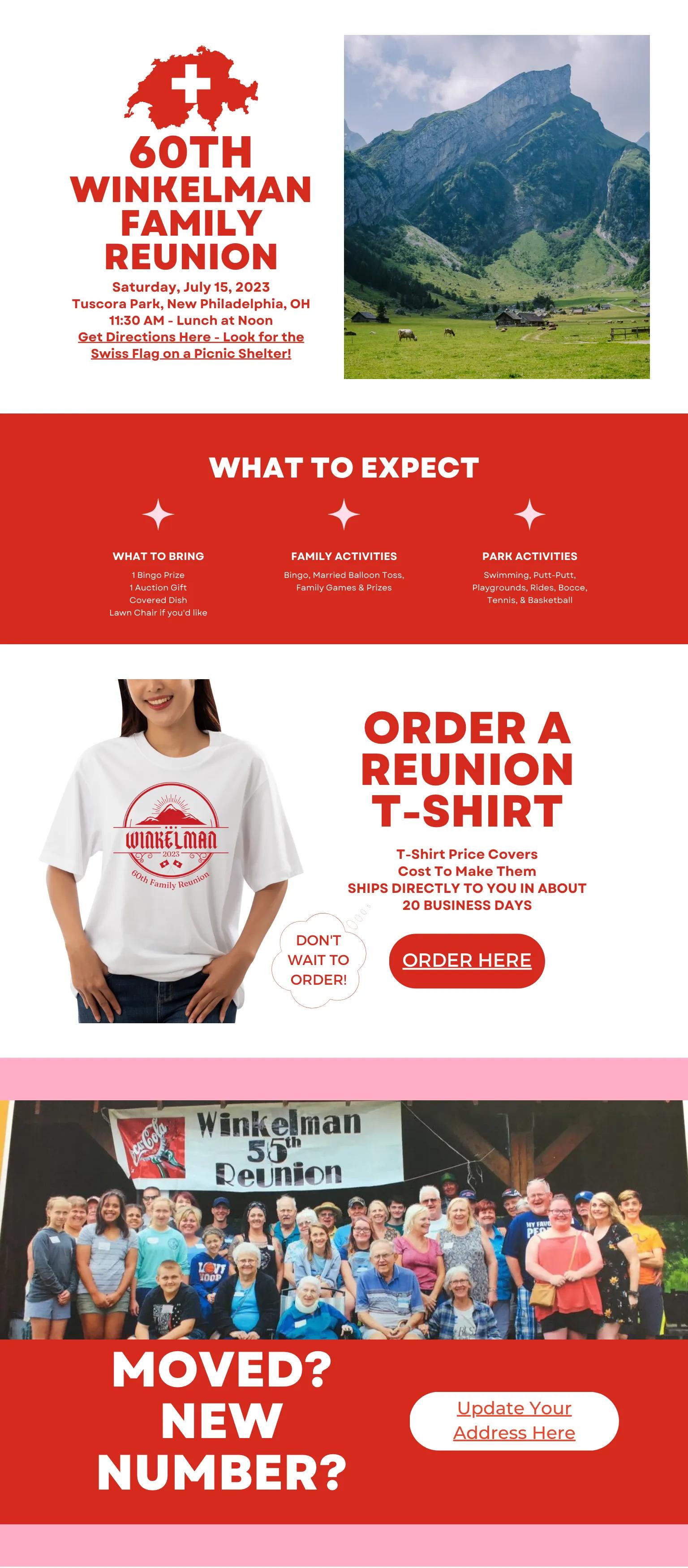 Winkelman Family Reunion screenshot