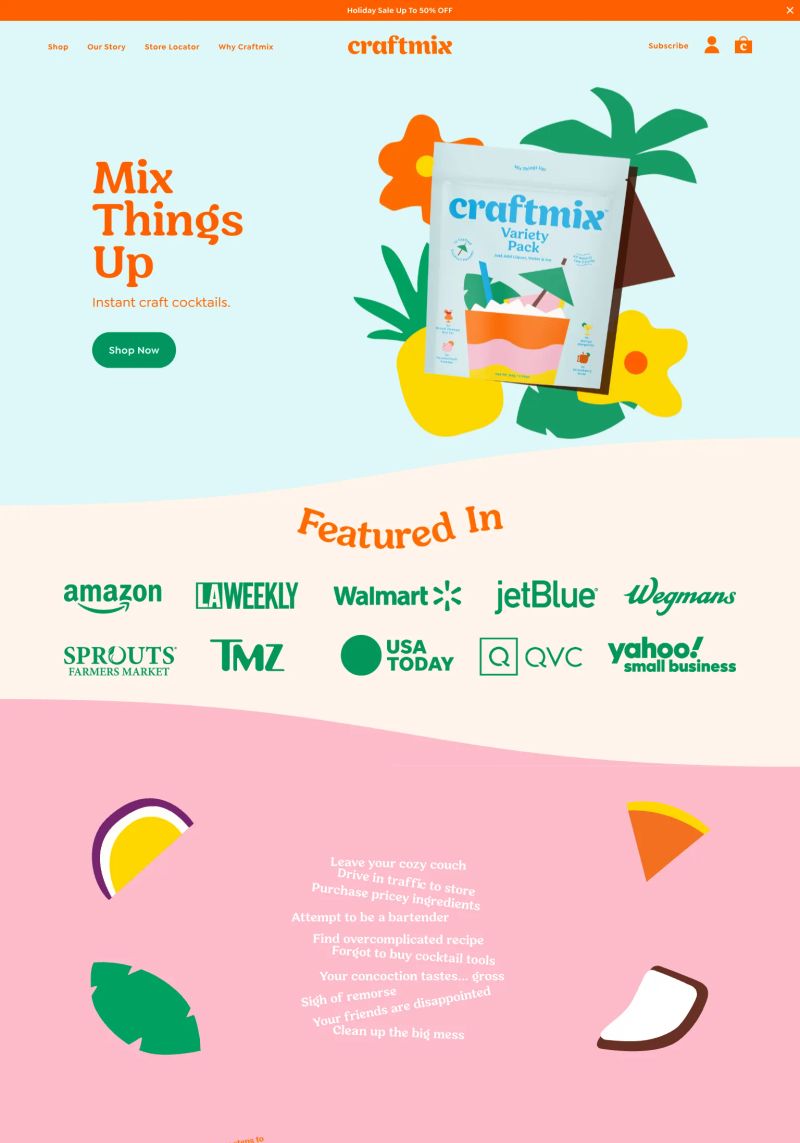 Craftmix screenshot