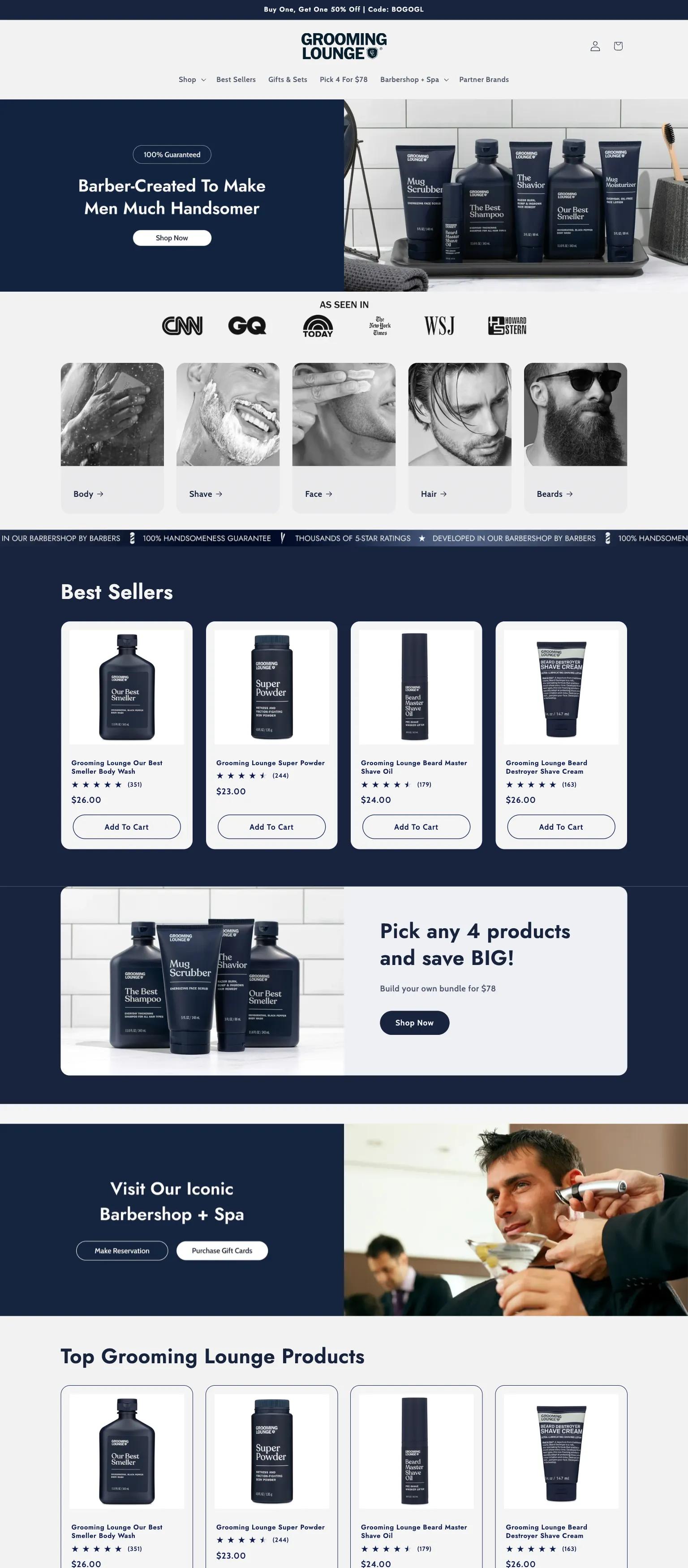 Grooming Lounge screenshot