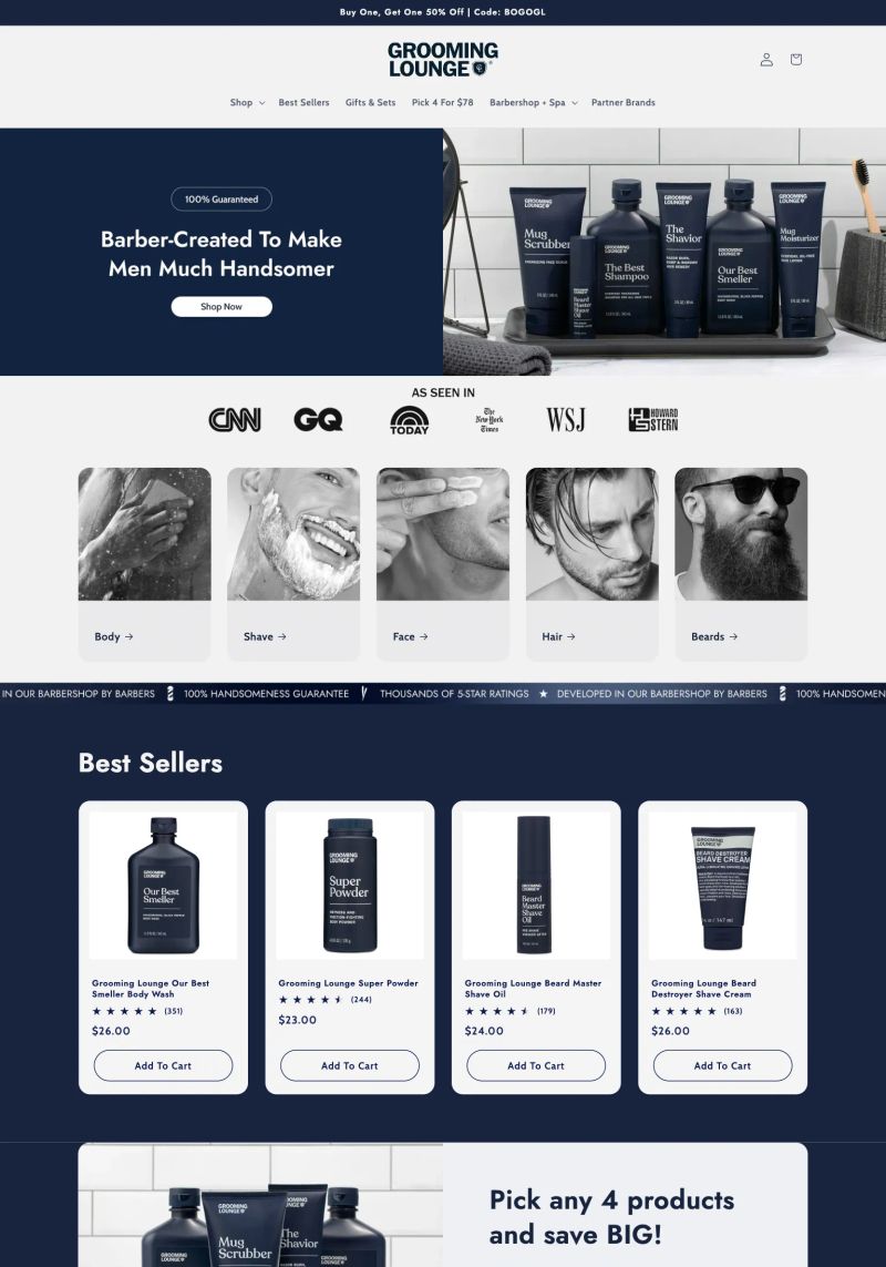 Grooming Lounge screenshot