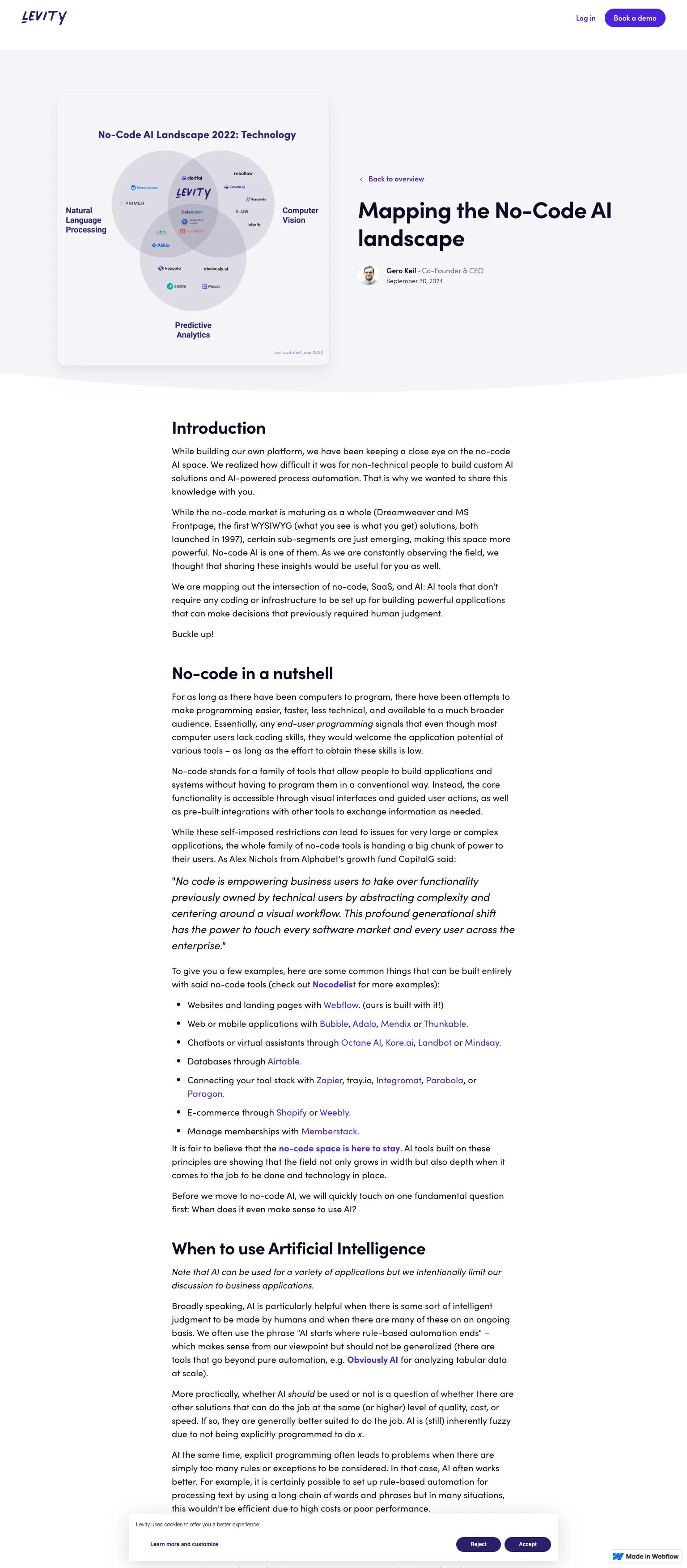 Levity AI screenshot