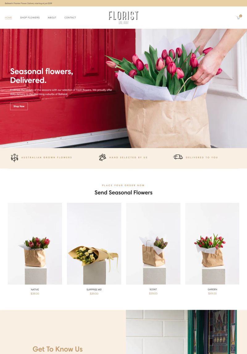 Ballarat Florist screenshot