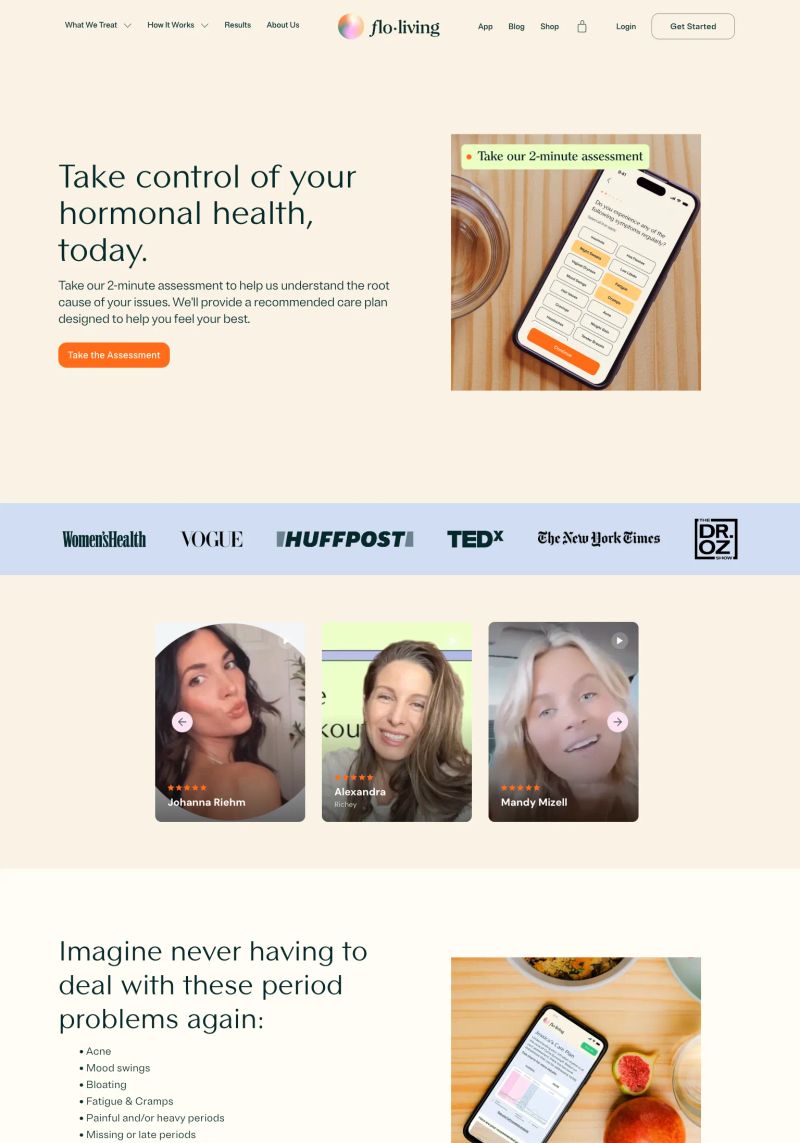 Flo Living screenshot