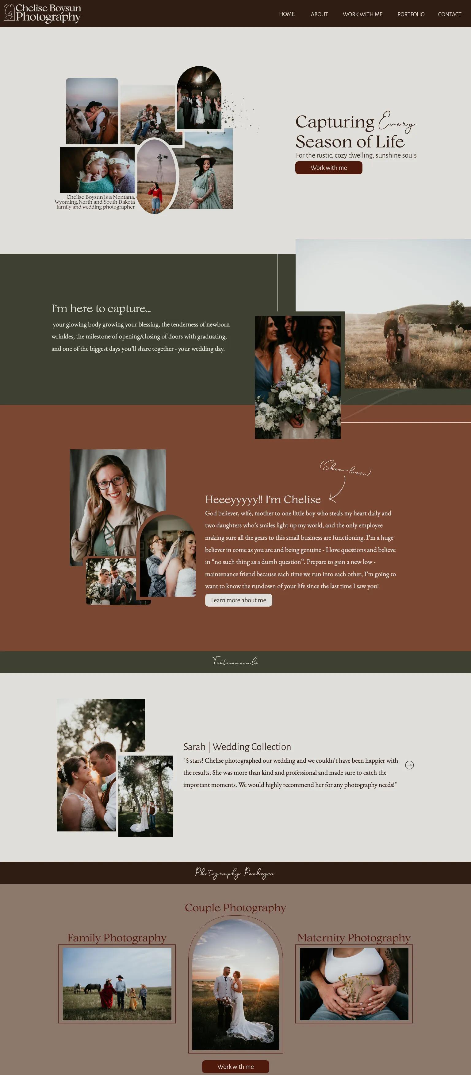 Chelise Boysun Photography screenshot