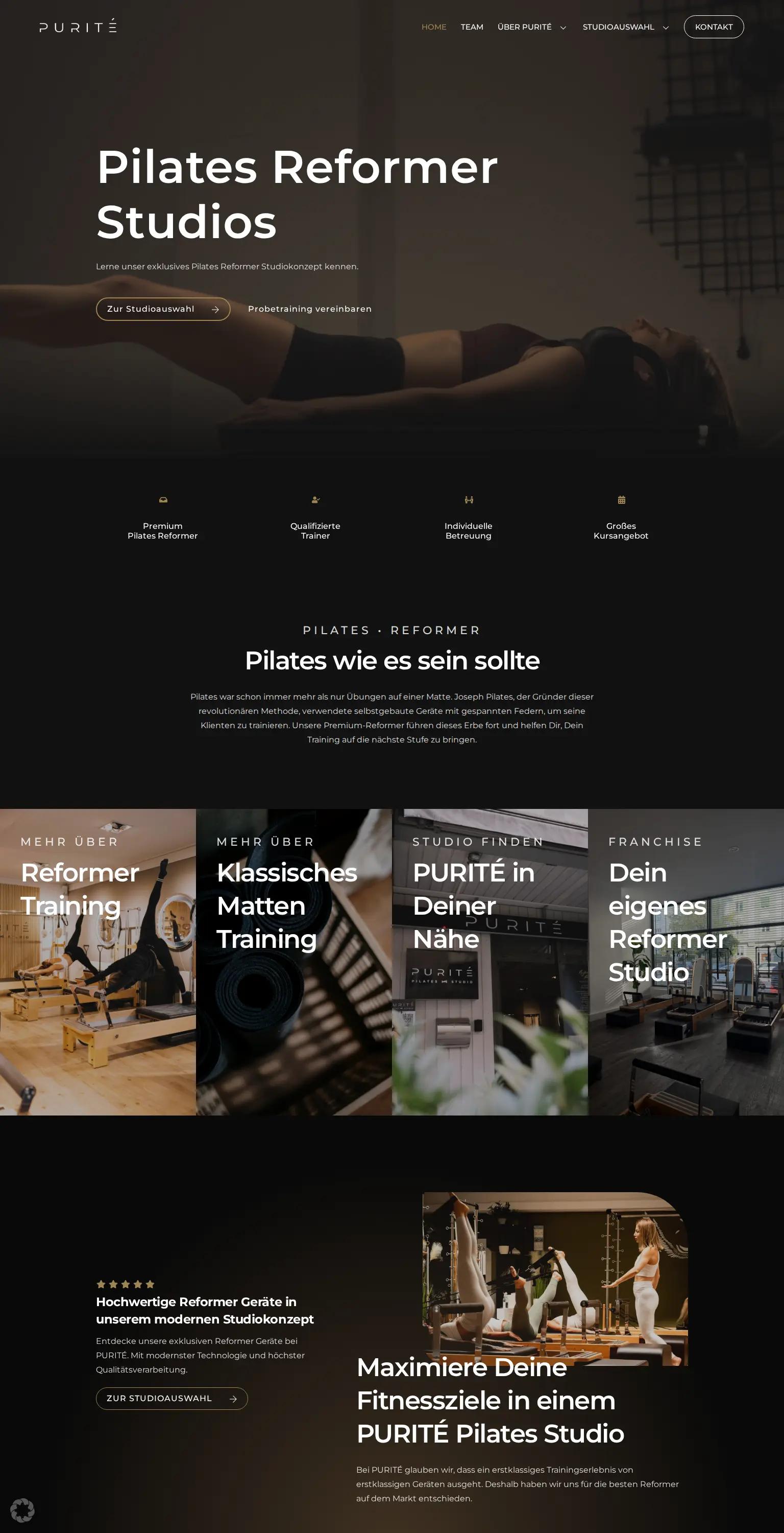Purite Pilates screenshot