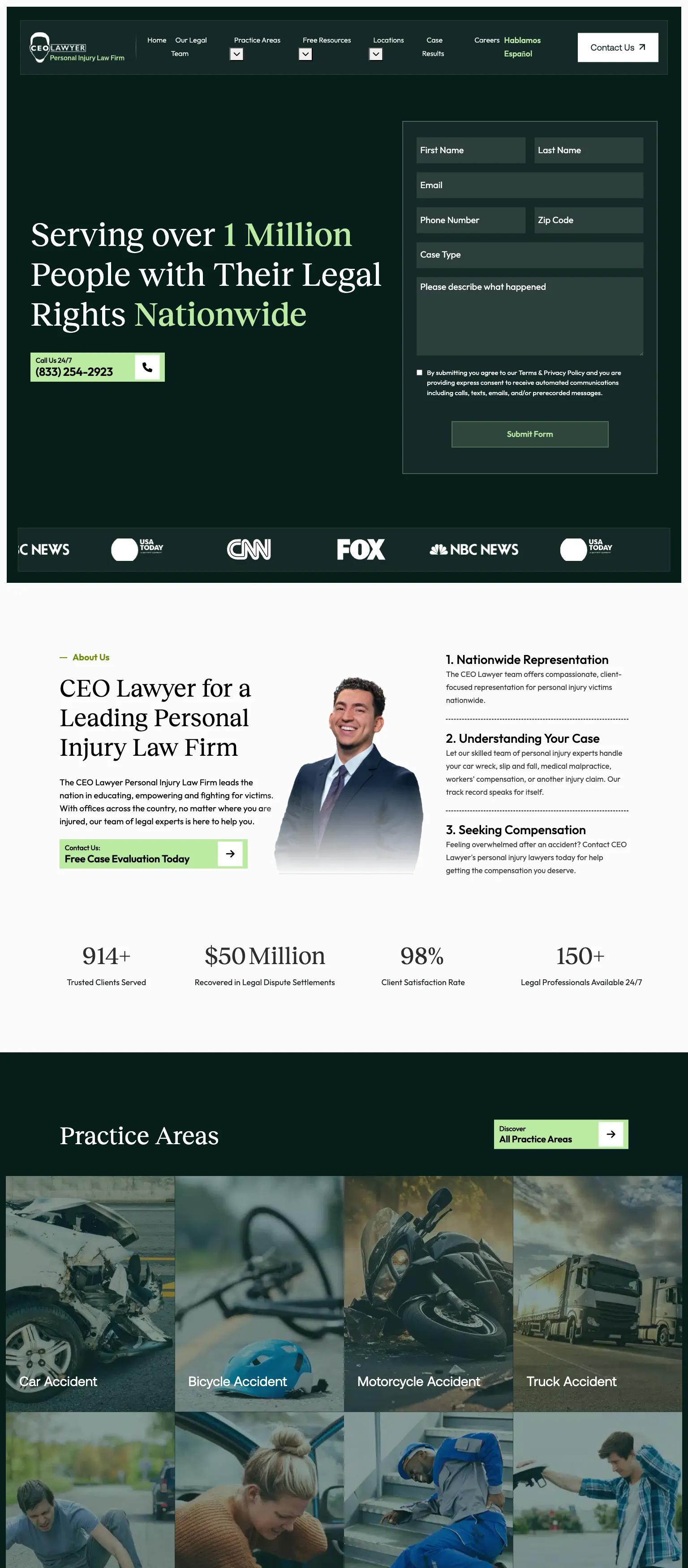 CEO Lawyer screenshot