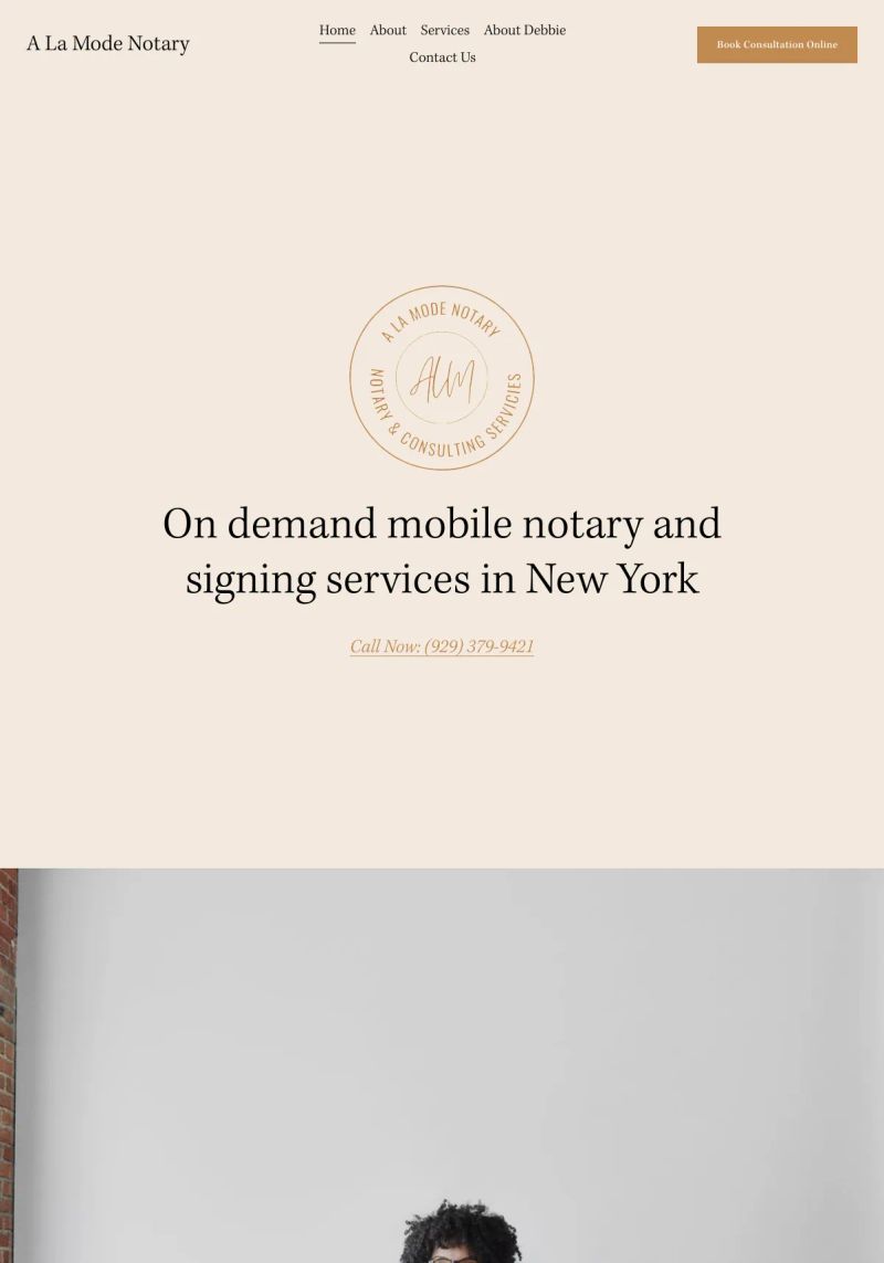 A La Mode Notary screenshot
