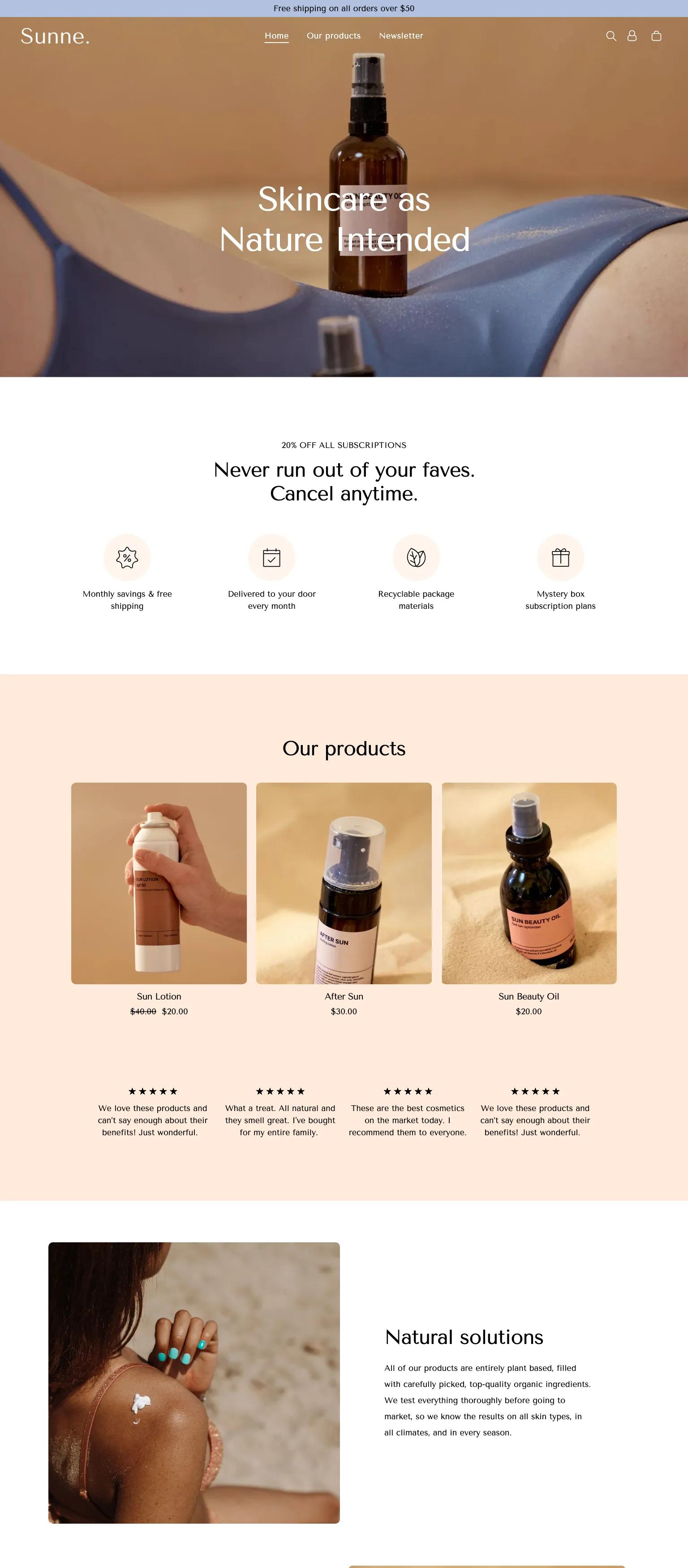 Cosmetics Shop screenshot