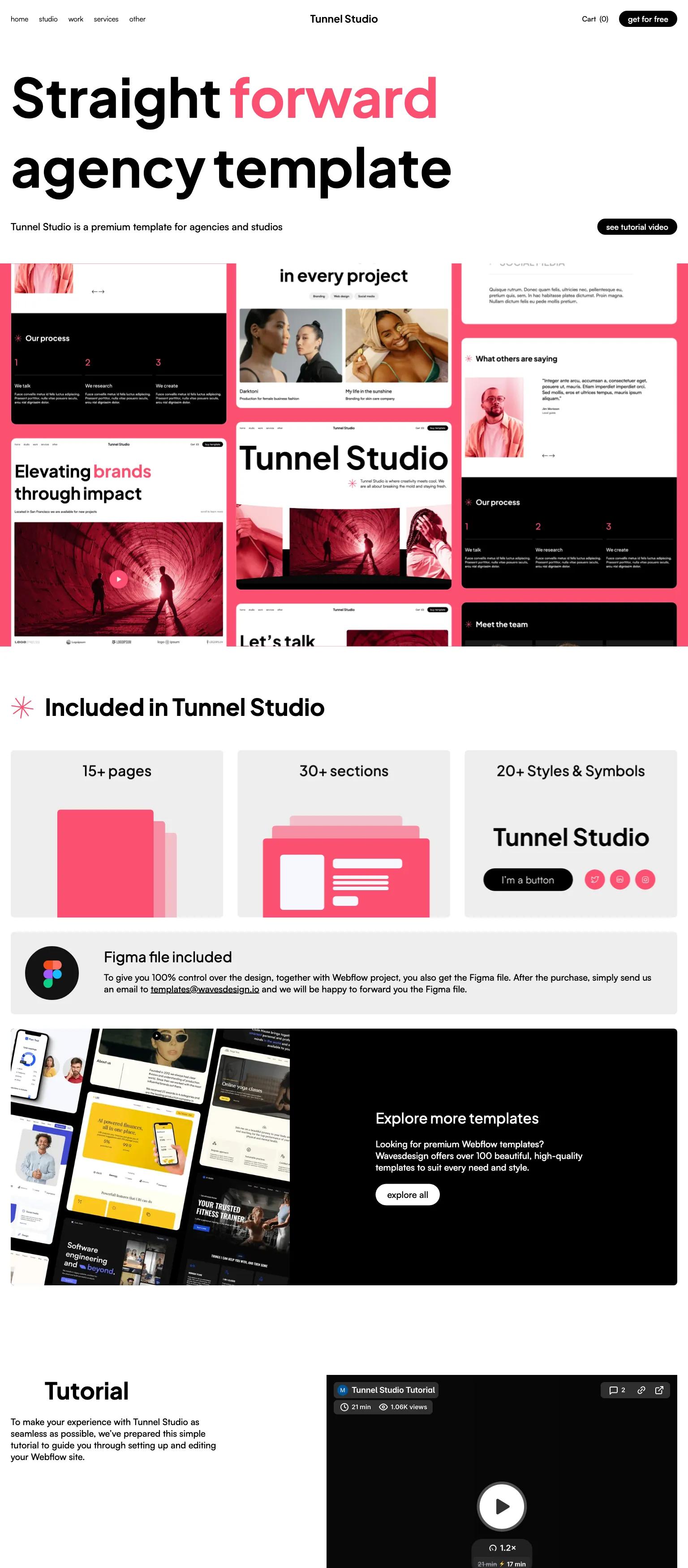 Tunnel Studio screenshot