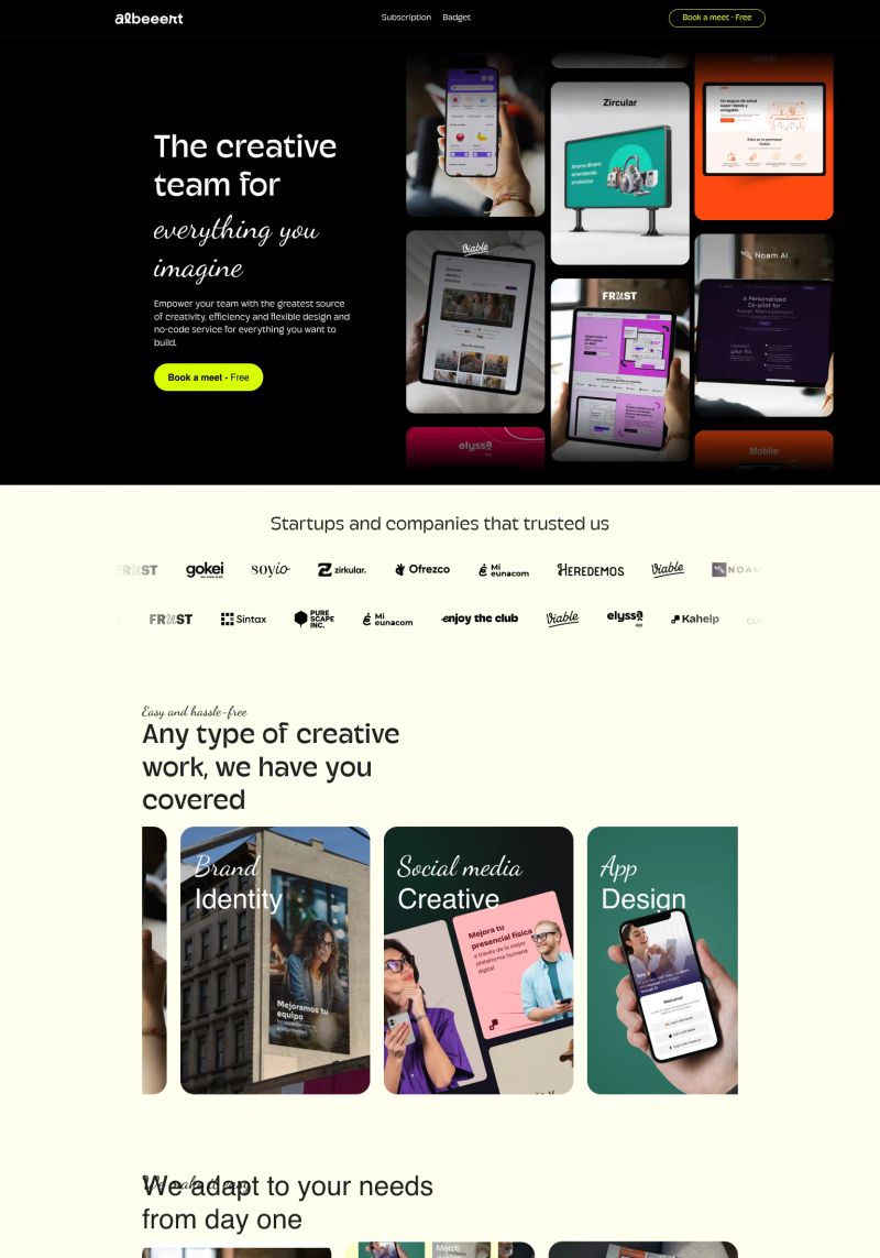 Albert Studio screenshot