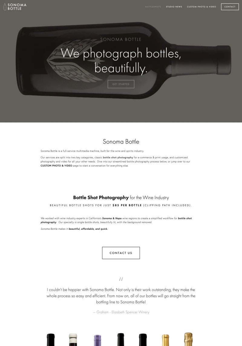 Sonoma Bottle screenshot