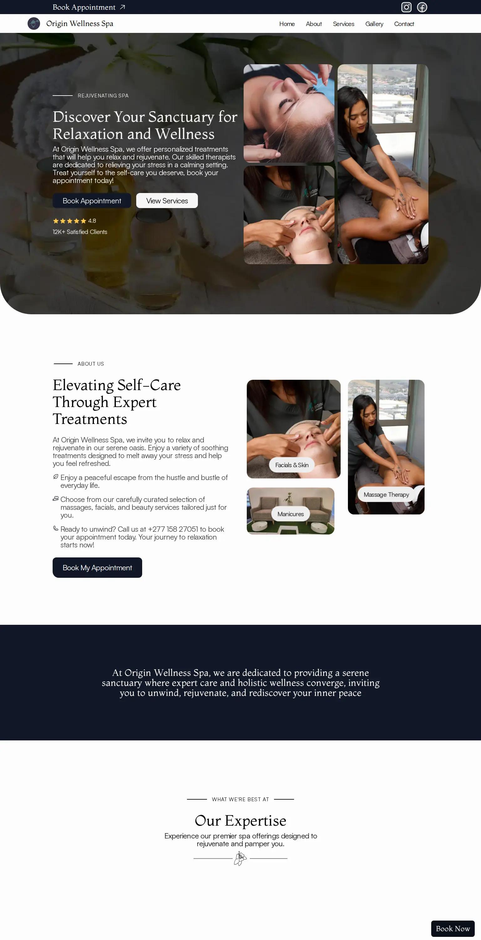 Origin Wellness Spa screenshot