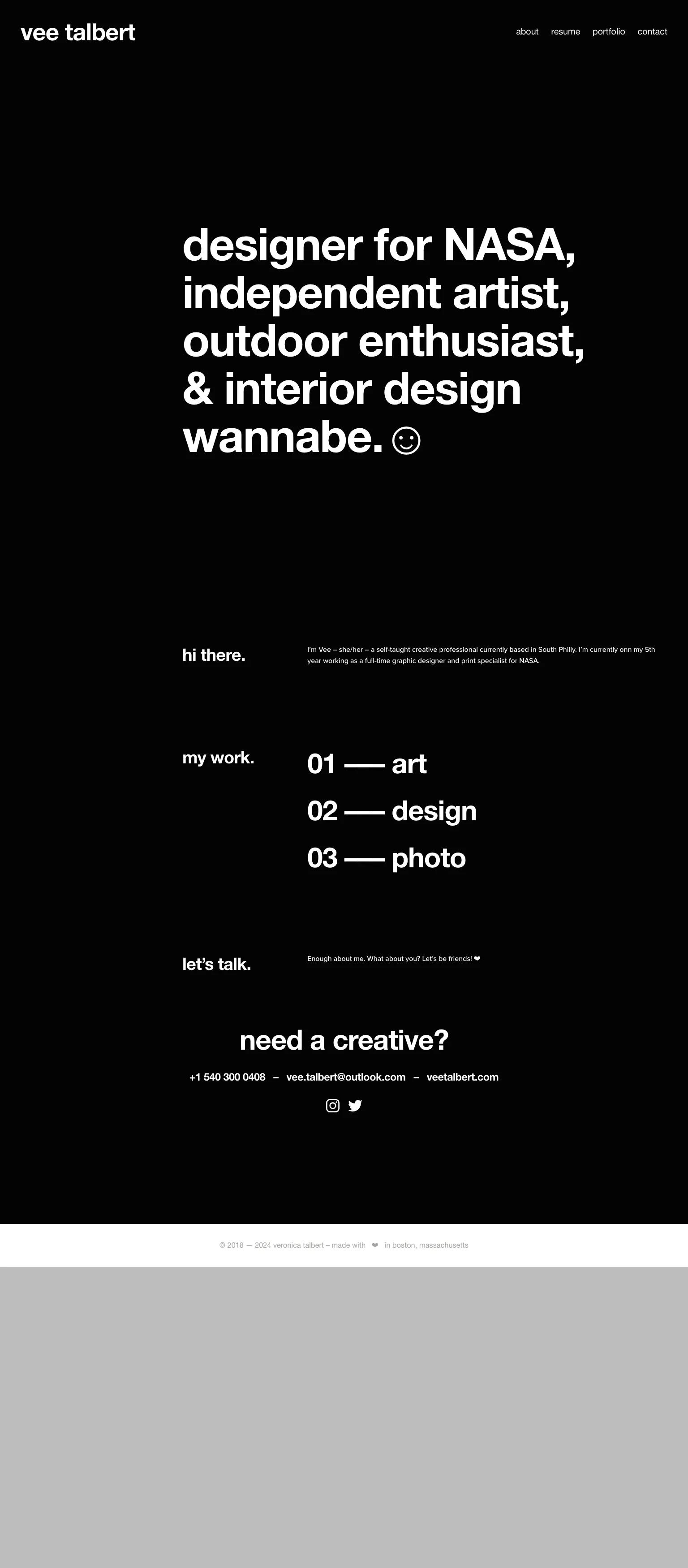 Vee Talbert screenshot