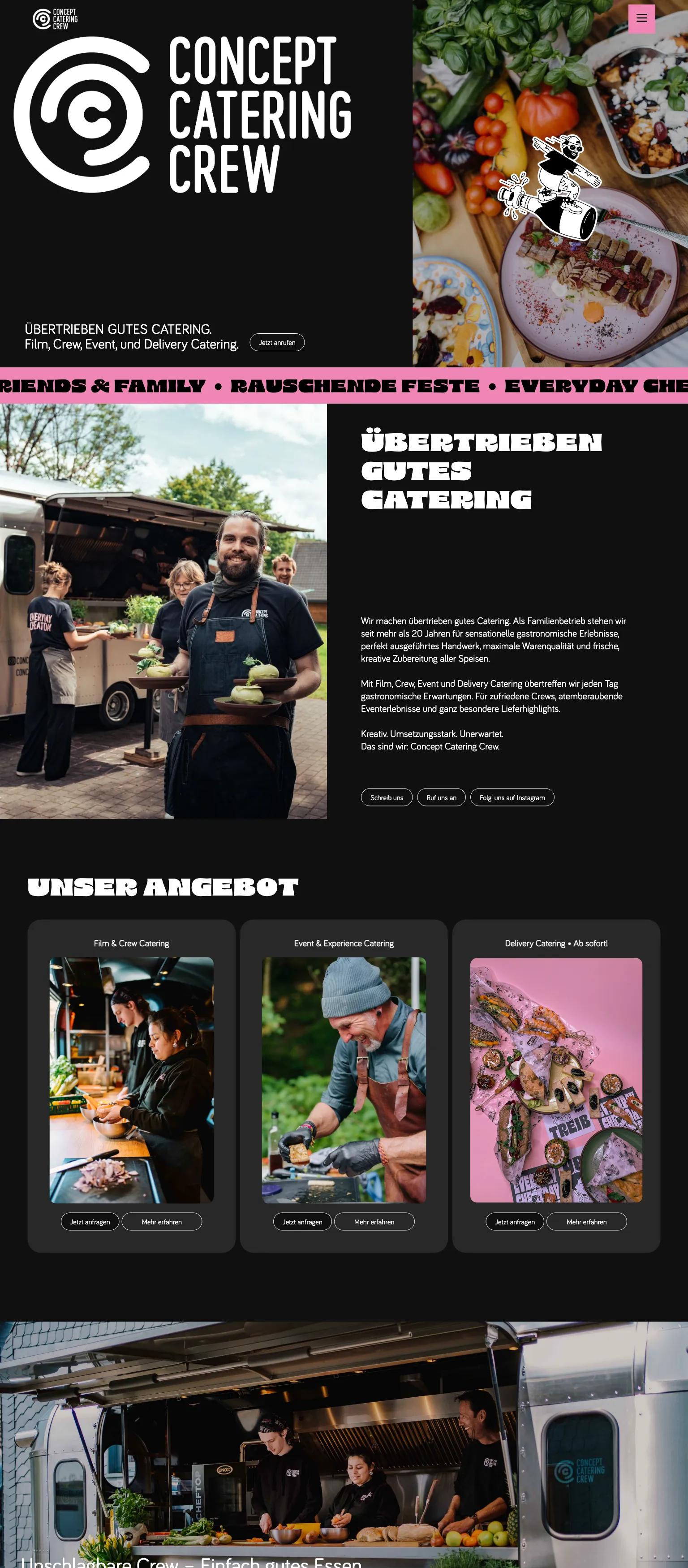 Concept Catering screenshot