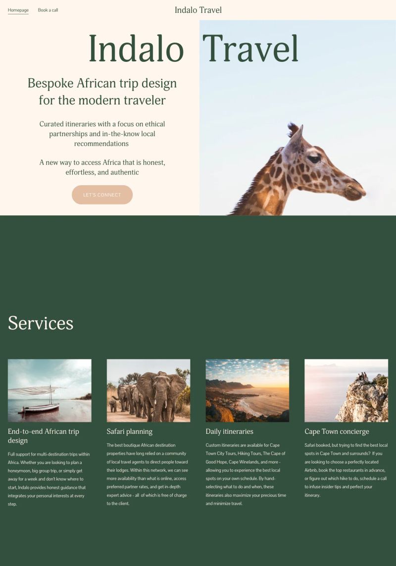 Indalo Travel screenshot