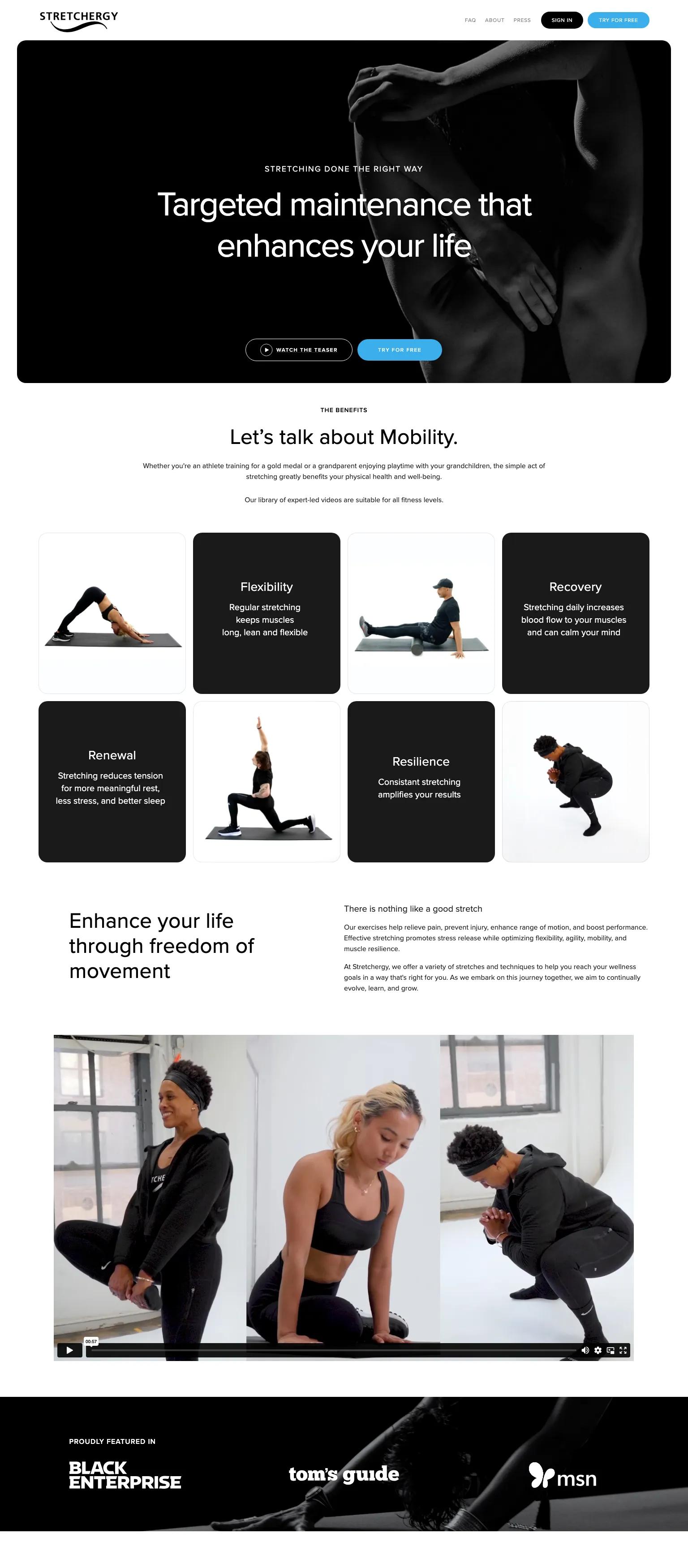 Stretchergy screenshot