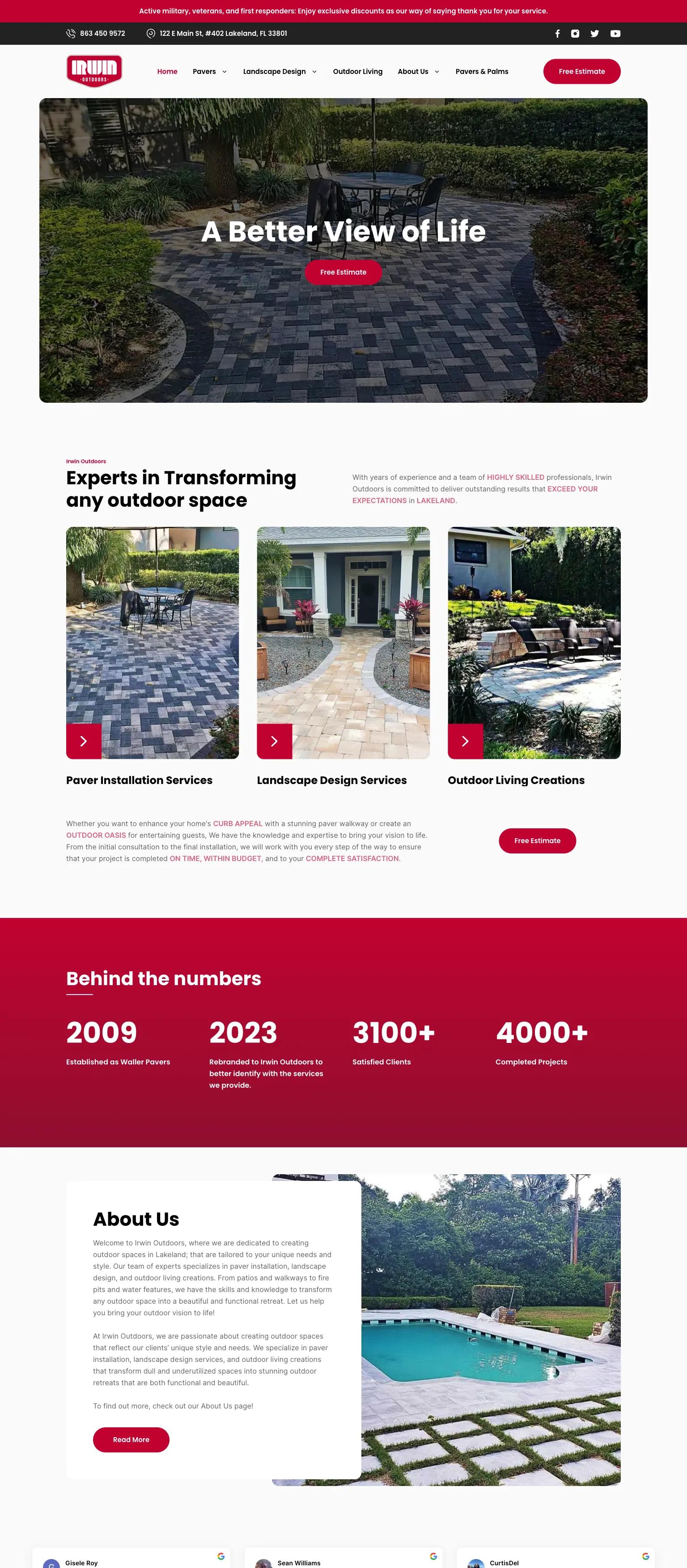 Irwin Outdoors screenshot