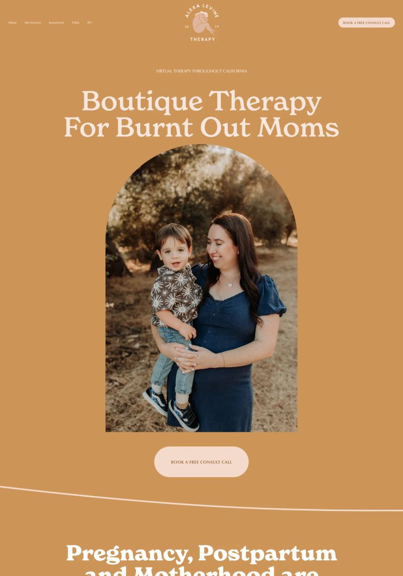 Therapy for California Moms screenshot