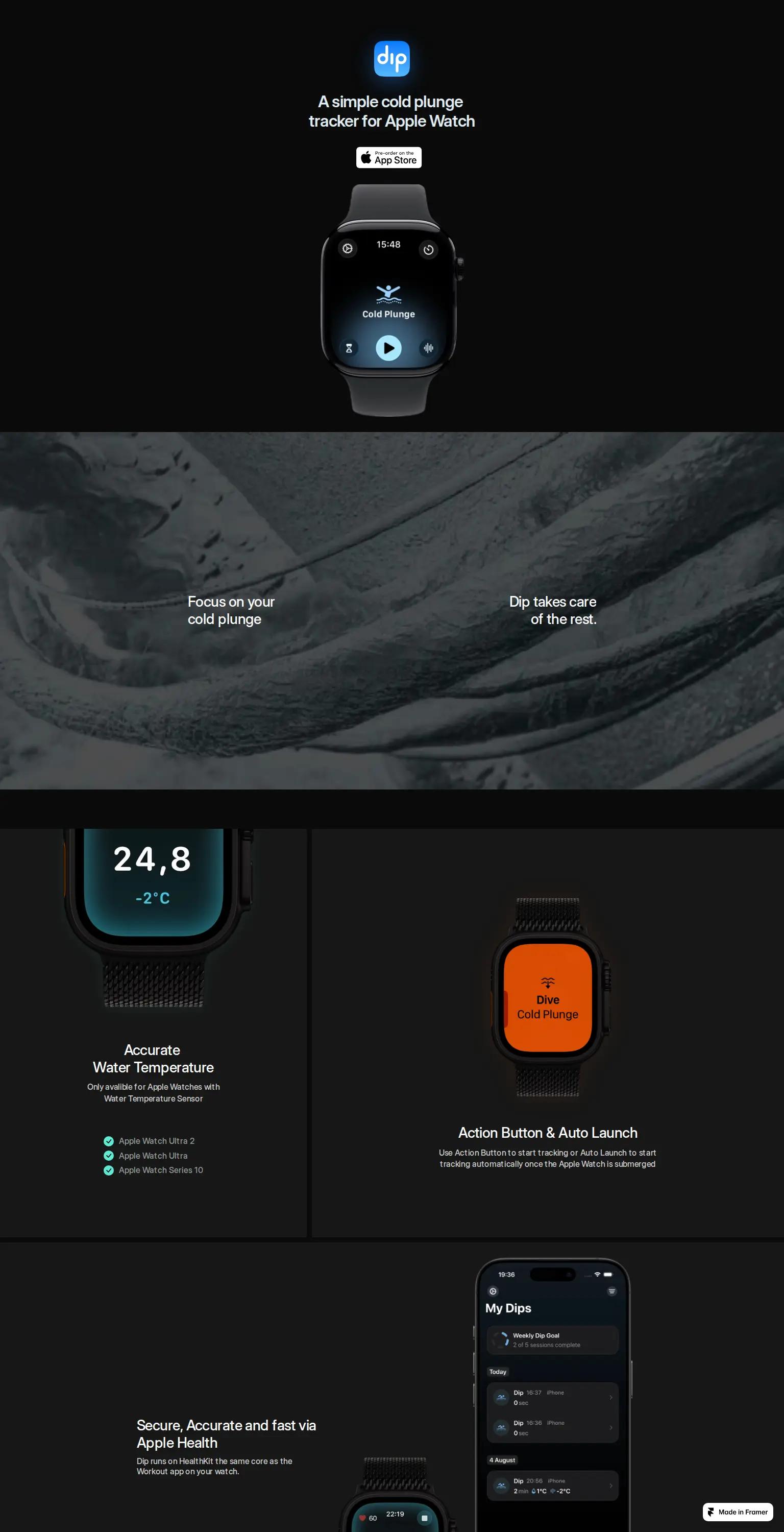 coldplunge screenshot