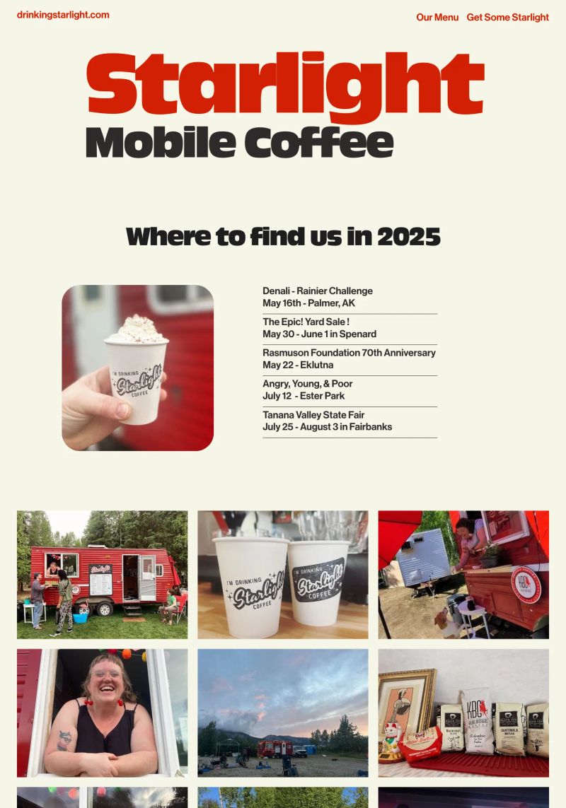 Starlight Coffee screenshot