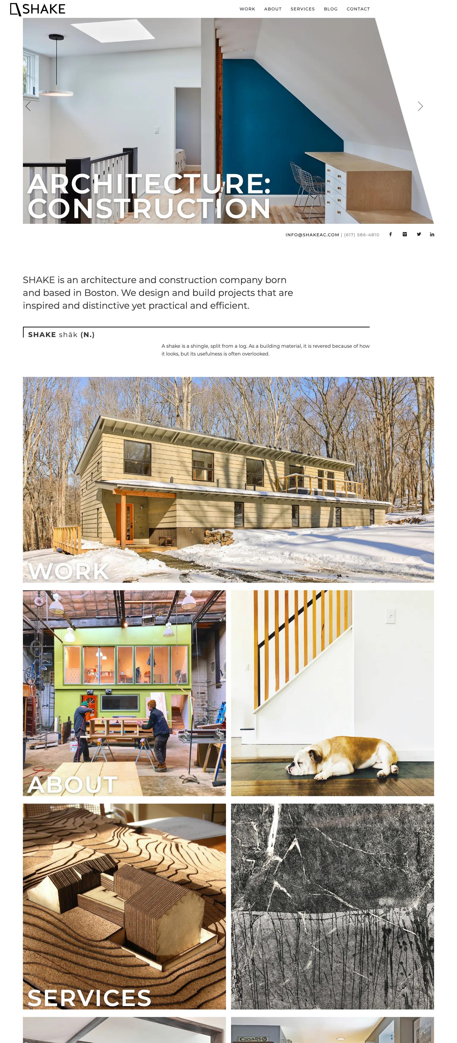 Shake Architecture Design & Build screenshot