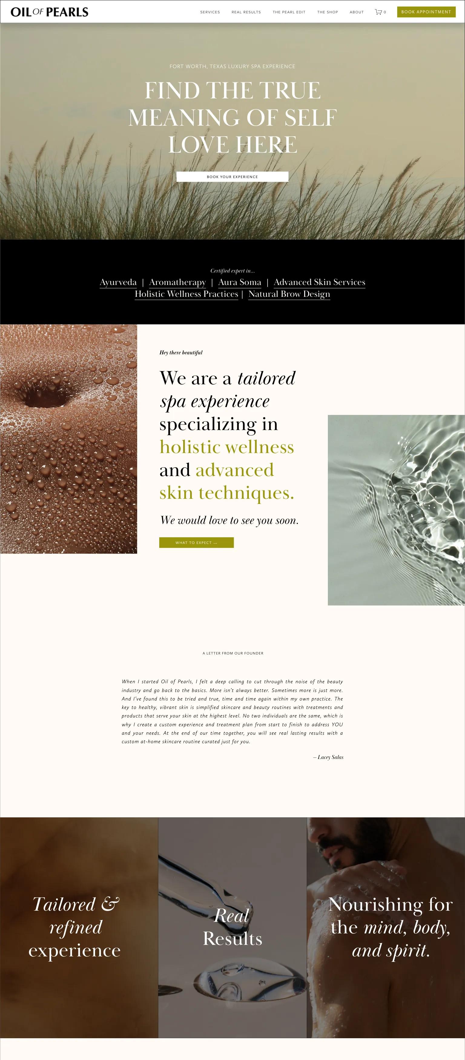 OIL OF PEARLS screenshot