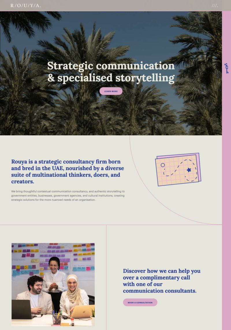 Rouya Consultancy screenshot