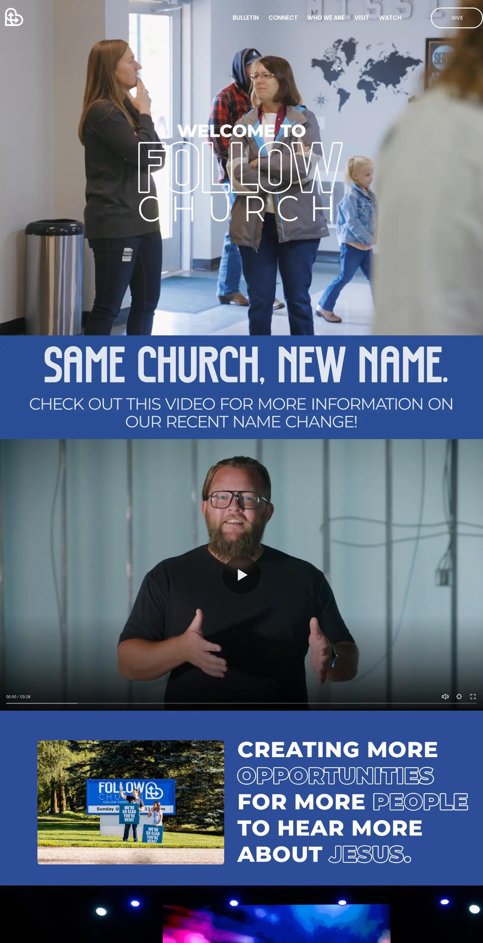 Follow Church screenshot