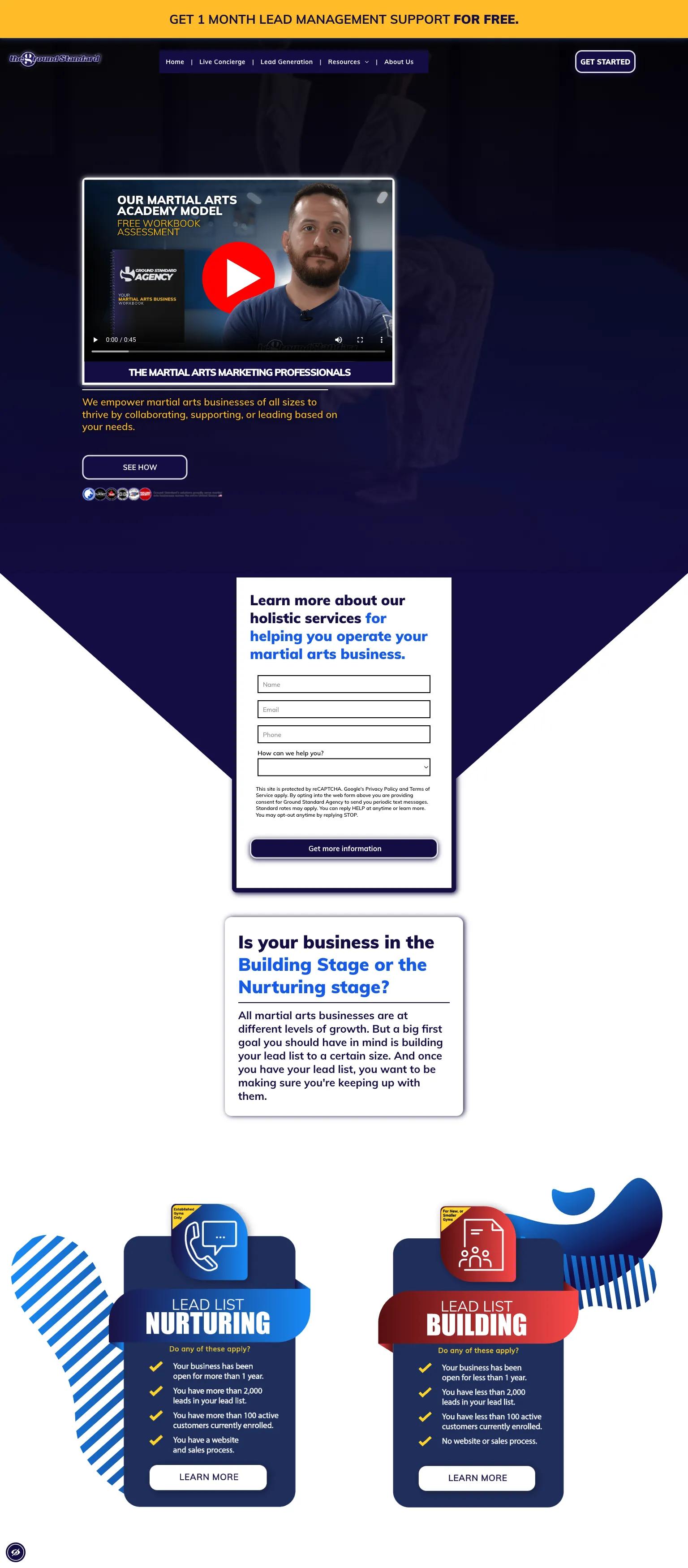 Ground Standard Agency screenshot