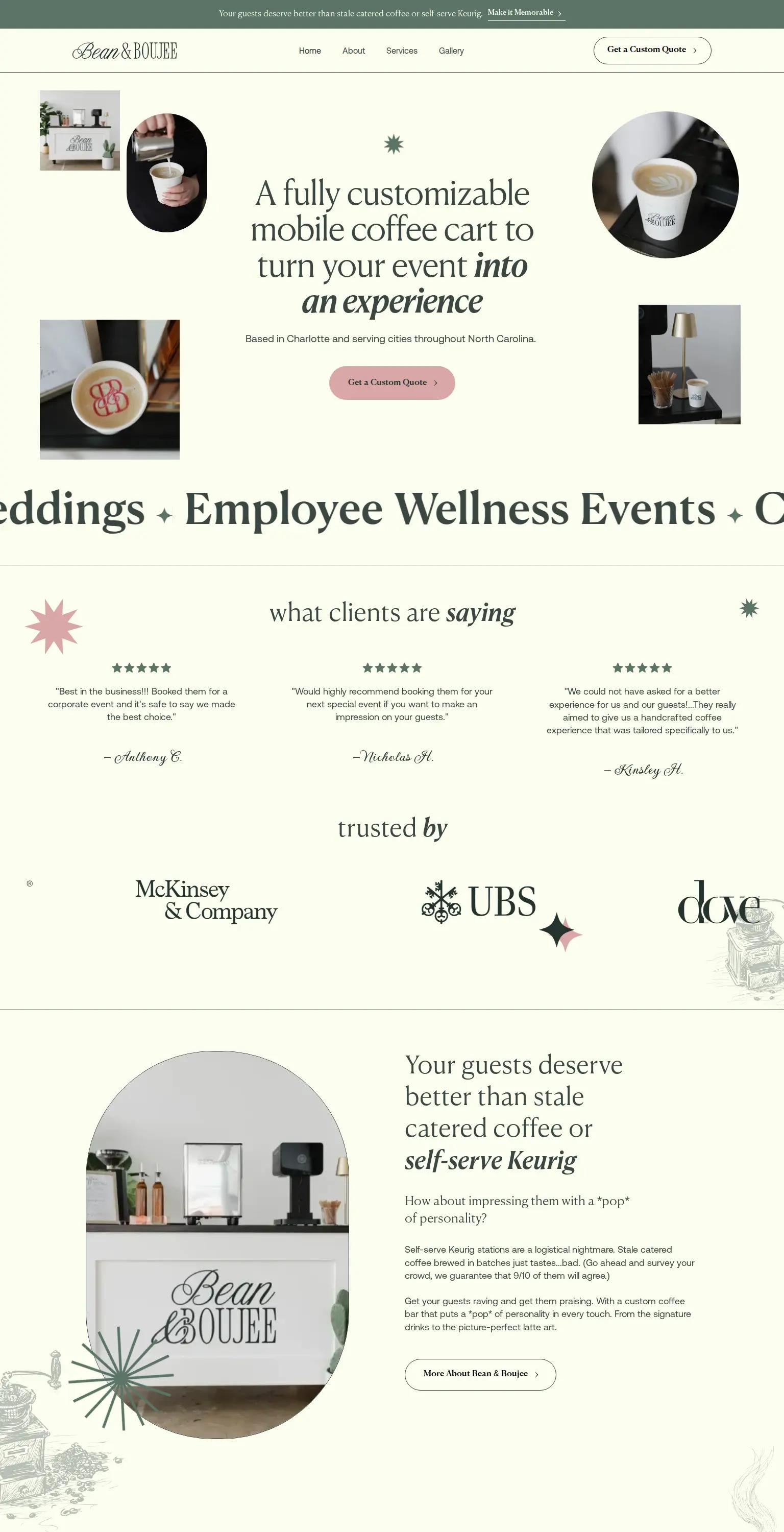 Bean & Boujee screenshot